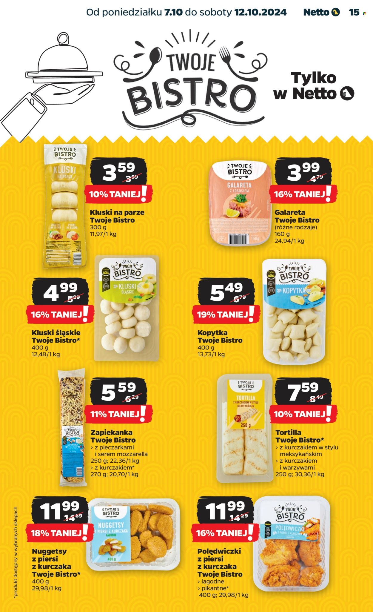 Gazetka Netto - 7.10.2024 - 12.10.2024. Strona 15