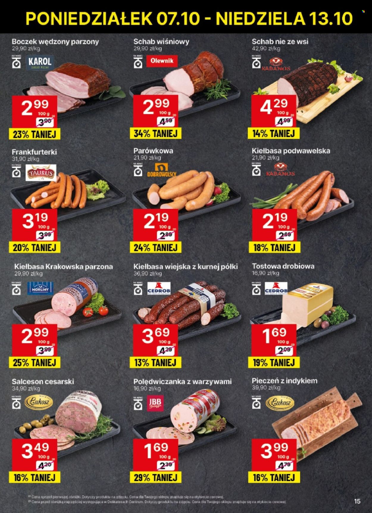 Gazetka Delikatesy Centrum - 7.10.2024 - 13.10.2024. Strona 15