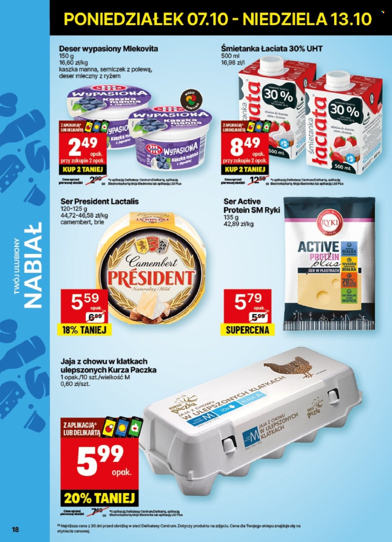 Gazetka Delikatesy Centrum - 7.10.2024 - 13.10.2024. Strona 18