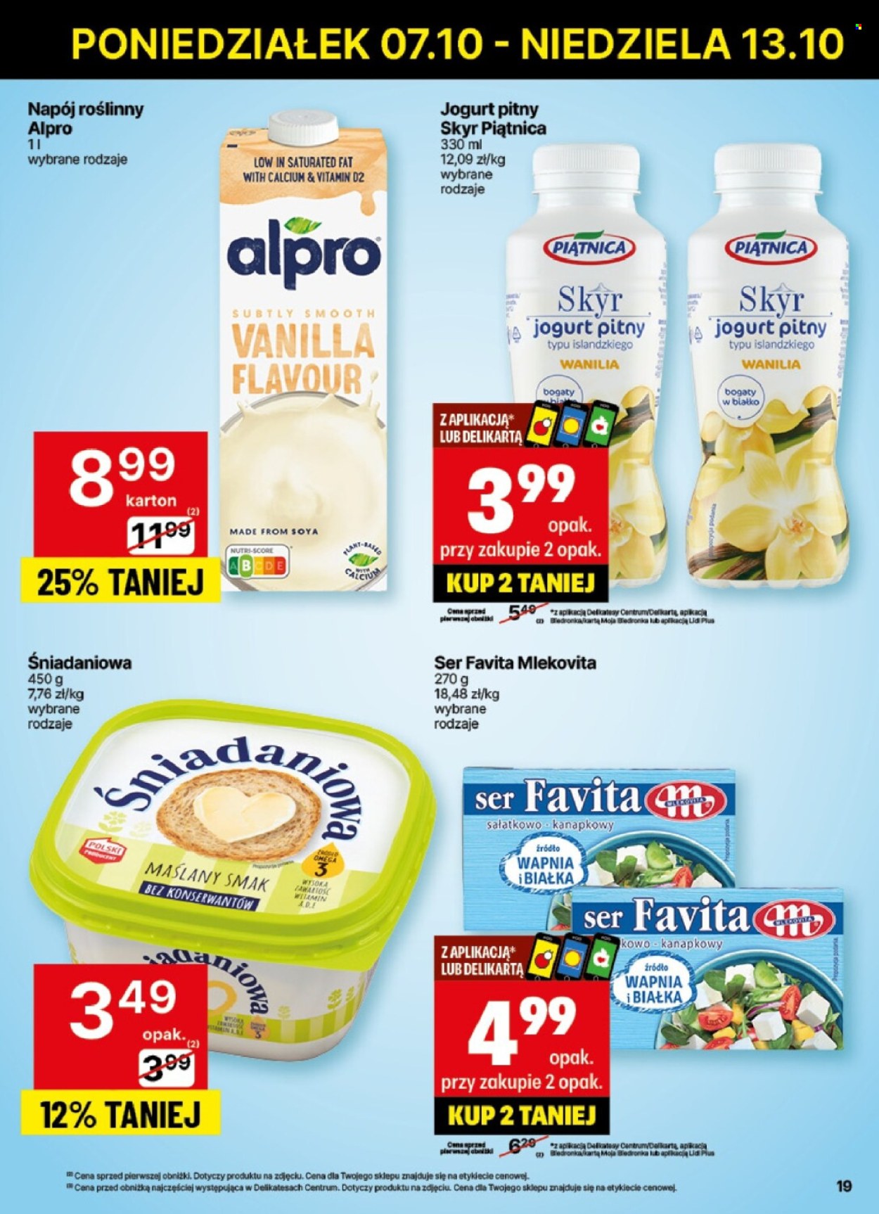 Gazetka Delikatesy Centrum - 7.10.2024 - 13.10.2024. Strona 19
