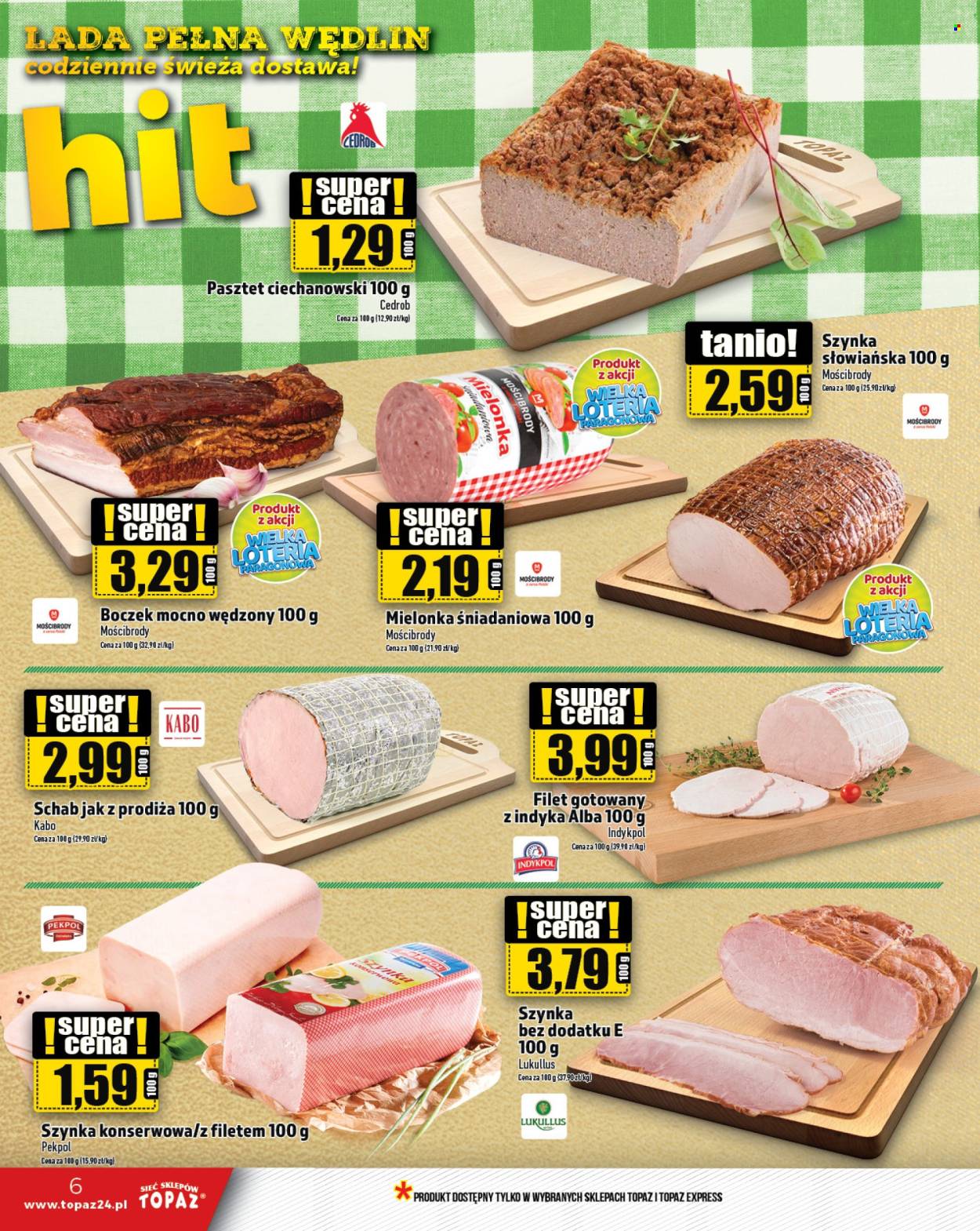 Gazetka Topaz - 10.10.2024 - 16.10.2024. Strona 6