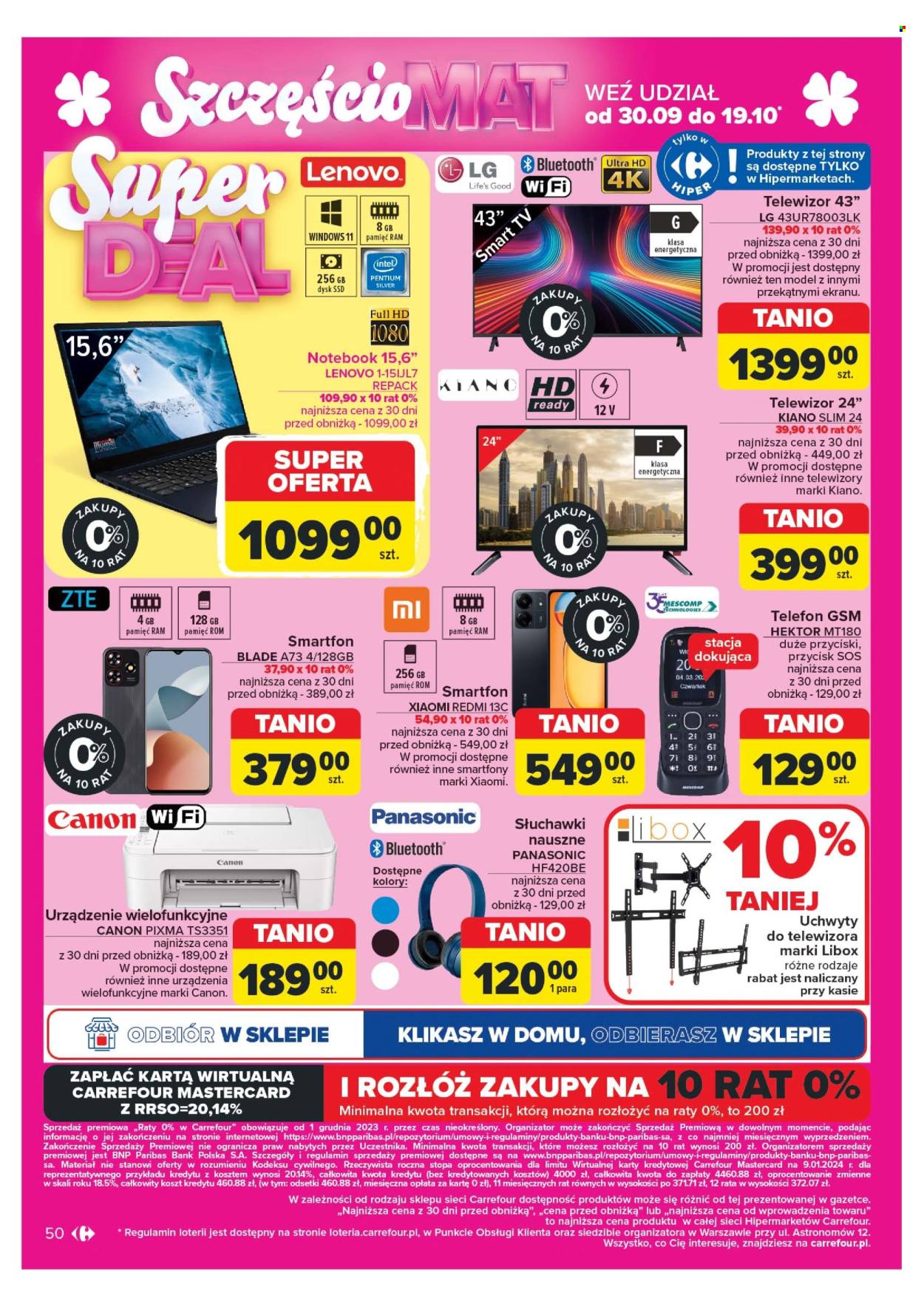 Gazetka Carrefour - 7.10.2024 - 12.10.2024. Strona 50