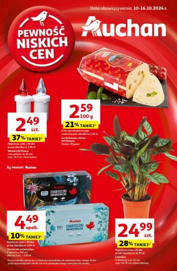 Gazetka Auchan - 10.10.2024 - 16.10.2024.