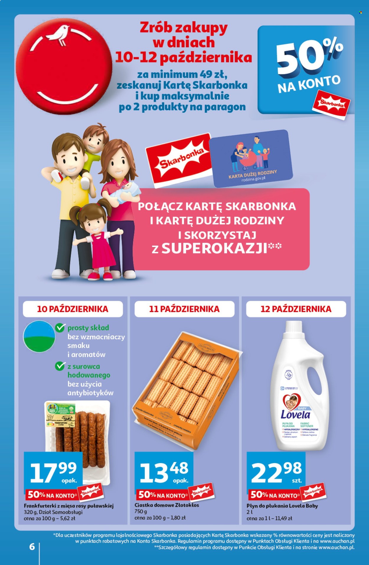 Gazetka Auchan - 10.10.2024 - 16.10.2024. Strona 6