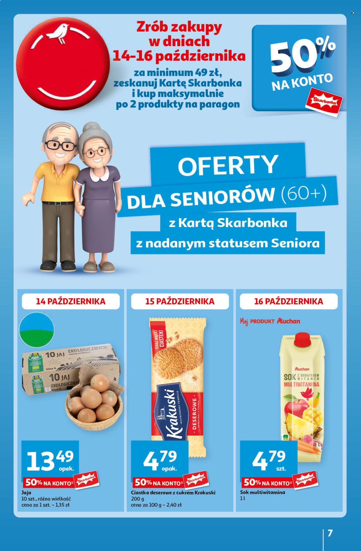 Gazetka Auchan - 10.10.2024 - 16.10.2024. Strona 7