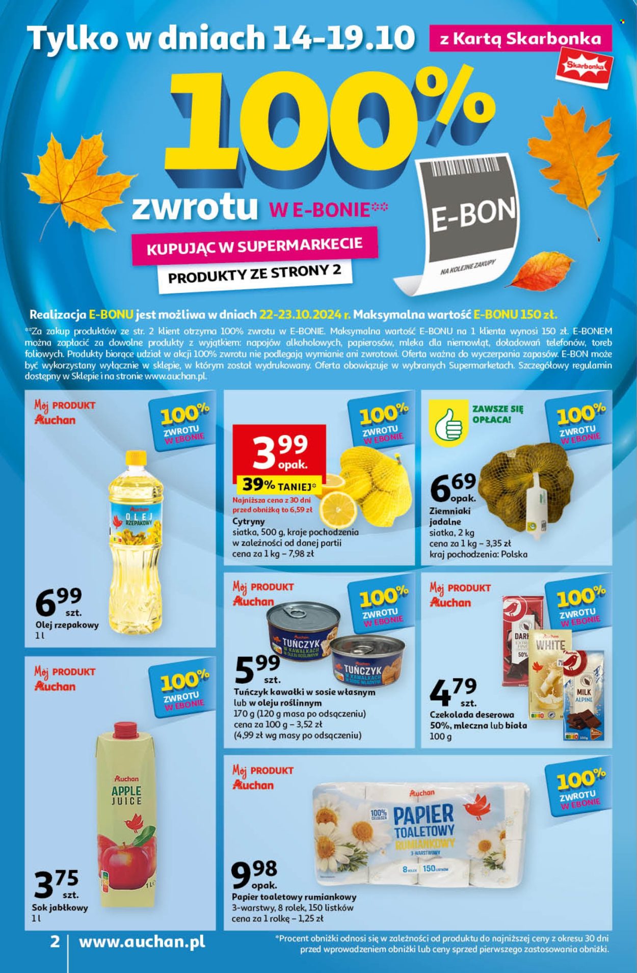 Gazetka Auchan - 10.10.2024 - 16.10.2024. Strona 2