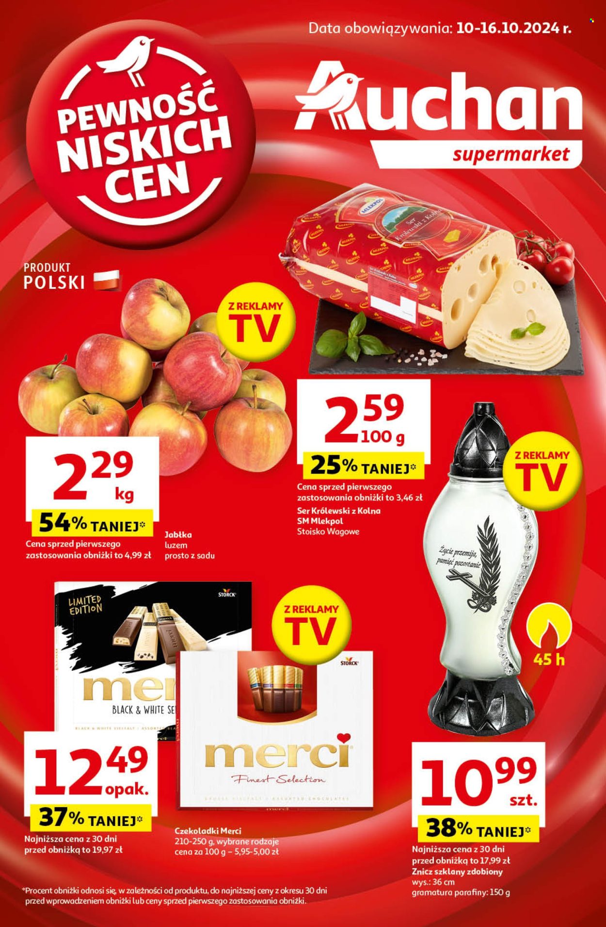 Gazetka Auchan - 10.10.2024 - 16.10.2024. Strona 1