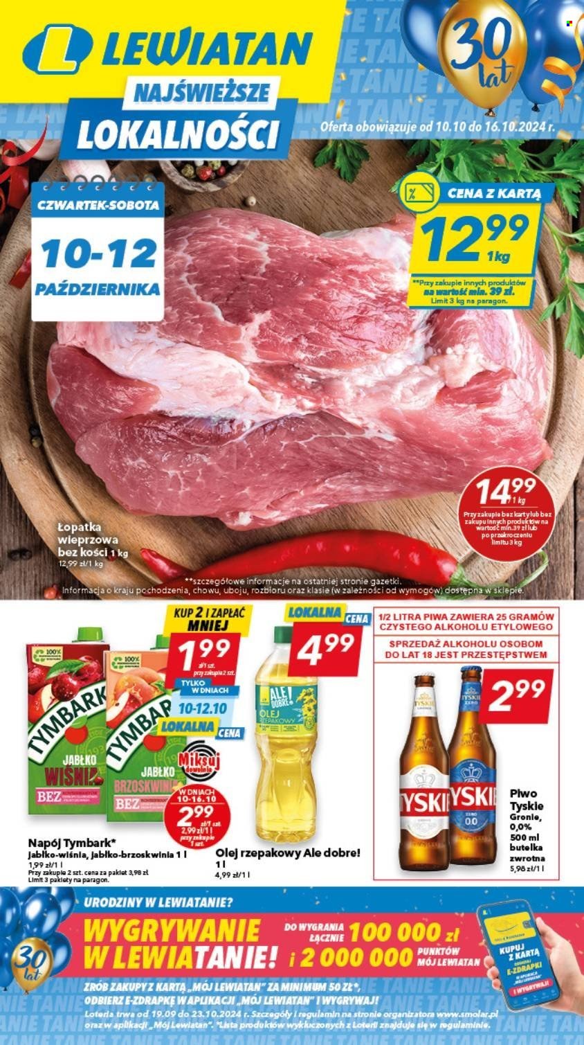 Gazetka Lewiatan - 10.10.2024 - 16.10.2024. Strona 1