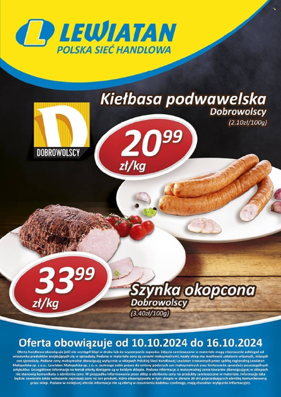 Gazetka Lewiatan - 10.10.2024 - 16.10.2024. Strona 4