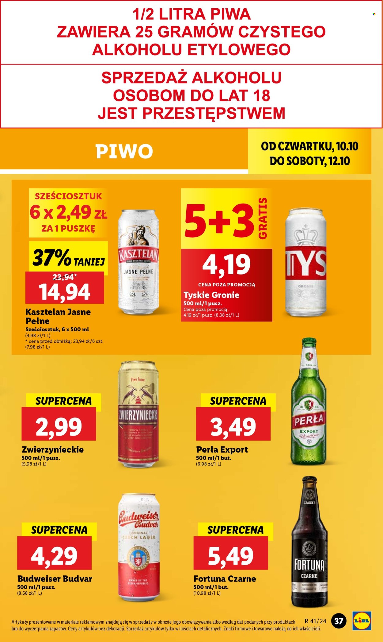 Leták Lidl - 10.10.2024 - 12.10.2024. Strana 43
