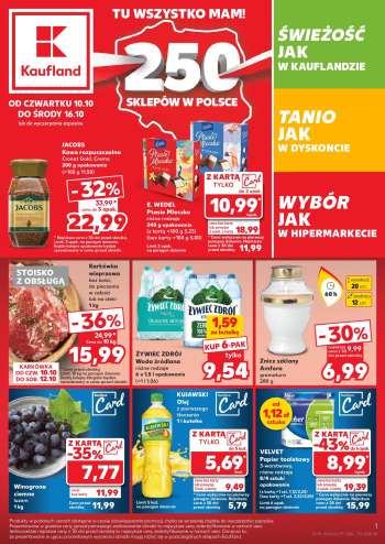 Gazetka Kaufland - 10.10.2024 - 16.10.2024.