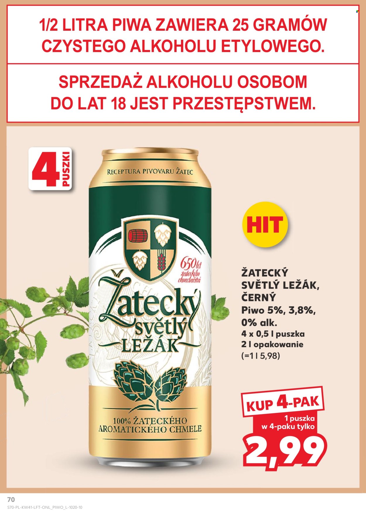 Gazetka Kaufland - 10.10.2024 - 16.10.2024. Strona 70