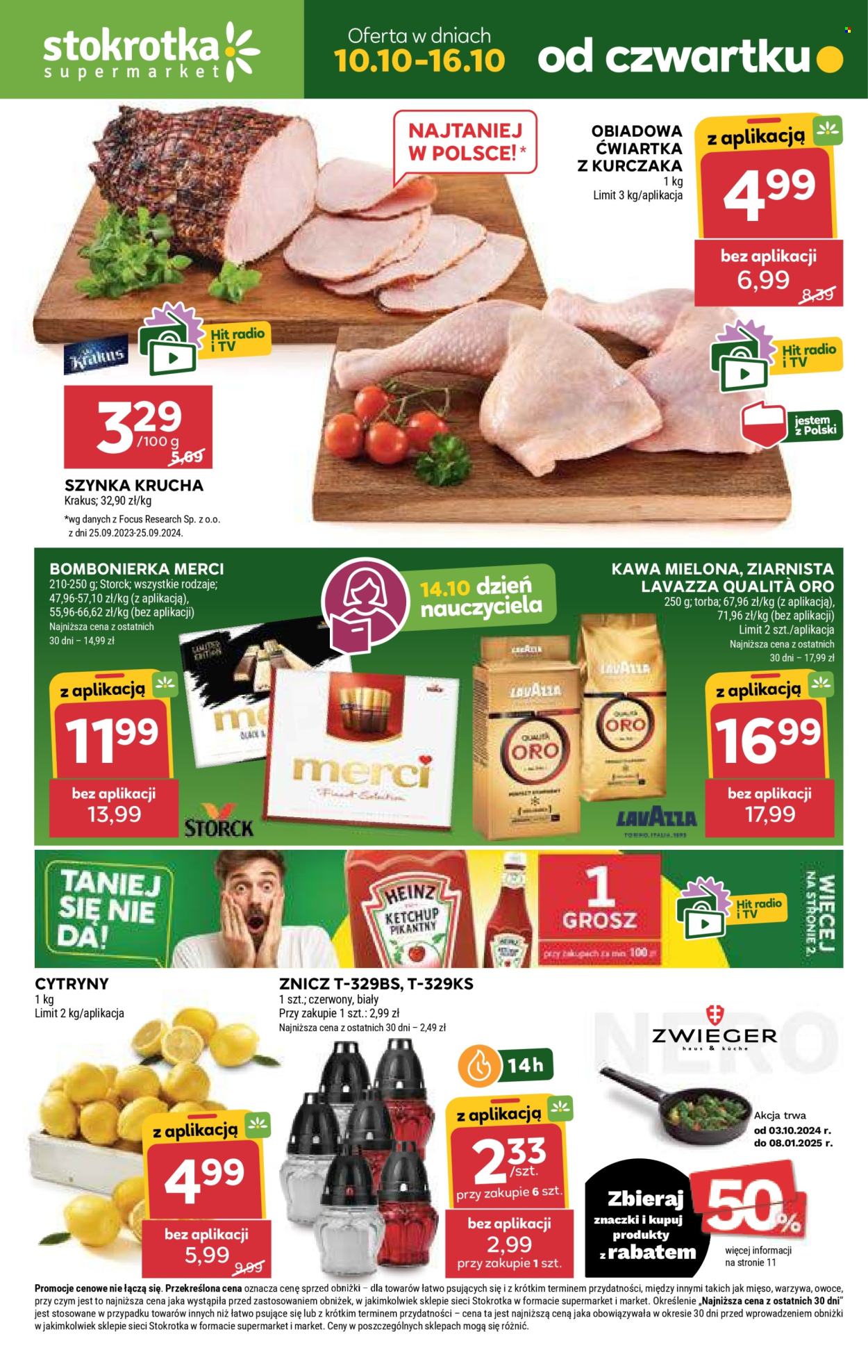 Gazetka Stokrotka Supermarket - 10.10.2024 - 16.10.2024. Strona 1
