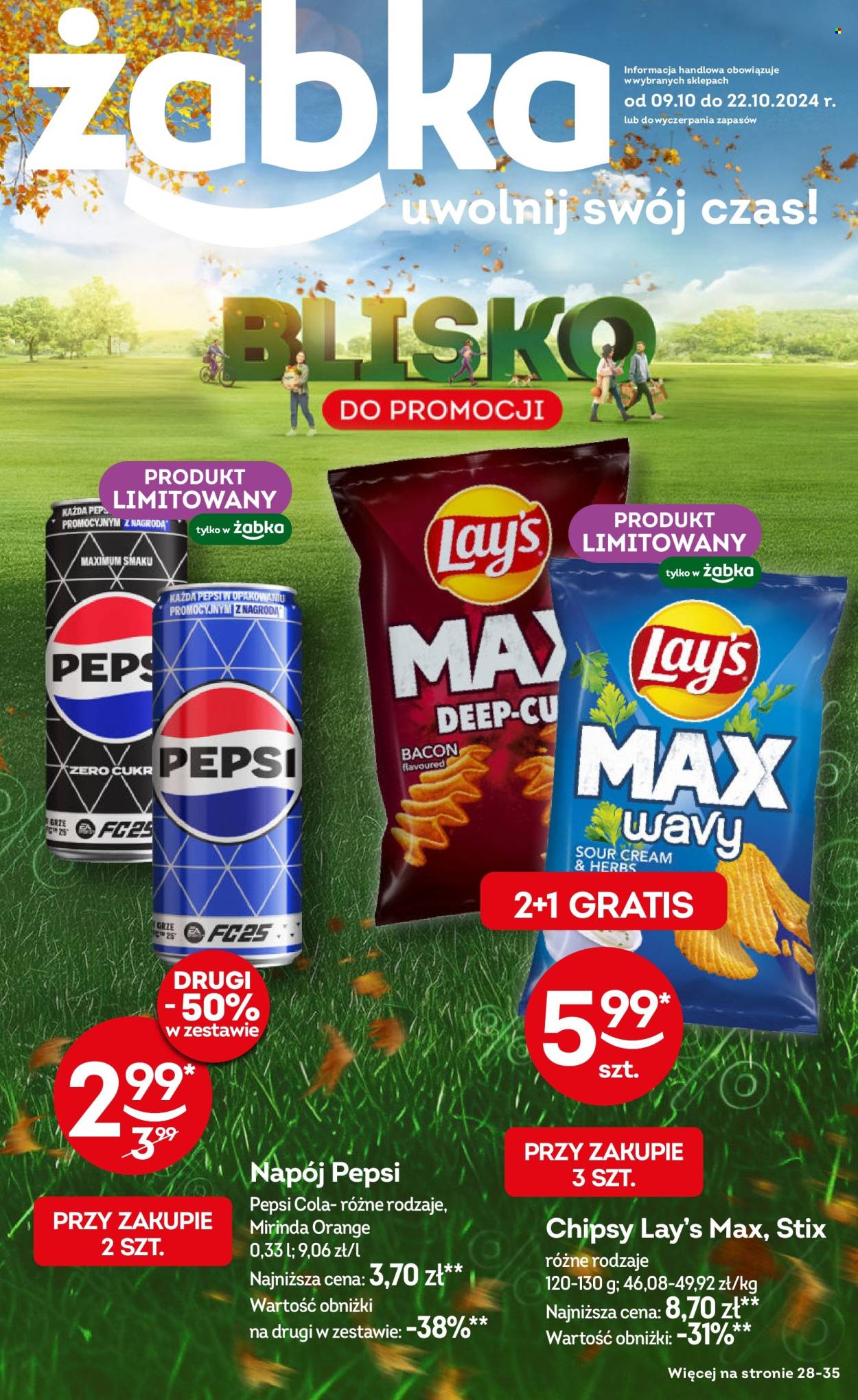 Leták Żabka - 9.10.2024 - 22.10.2024. Strana 1