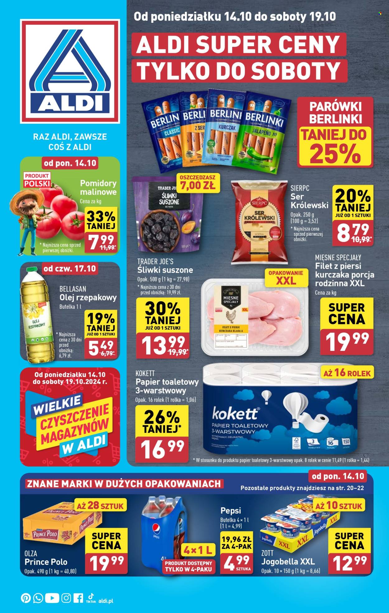 Gazetka ALDI - 14.10.2024 - 19.10.2024. Strona 1