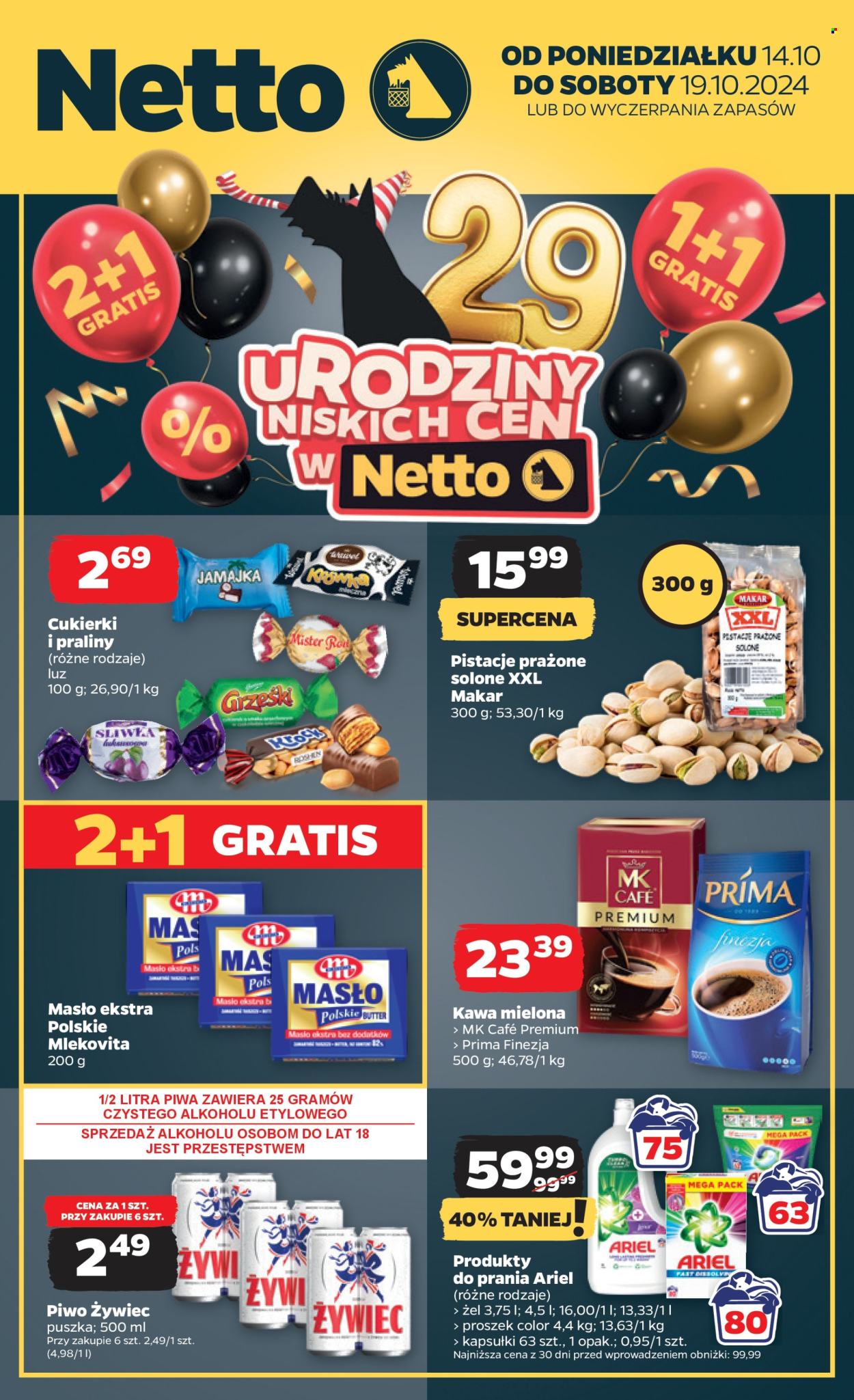 Gazetka Netto - 14.10.2024 - 19.10.2024. Strona 1