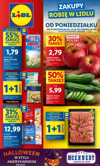 Gazetka Lidl - 14.10.2024 - 16.10.2024.