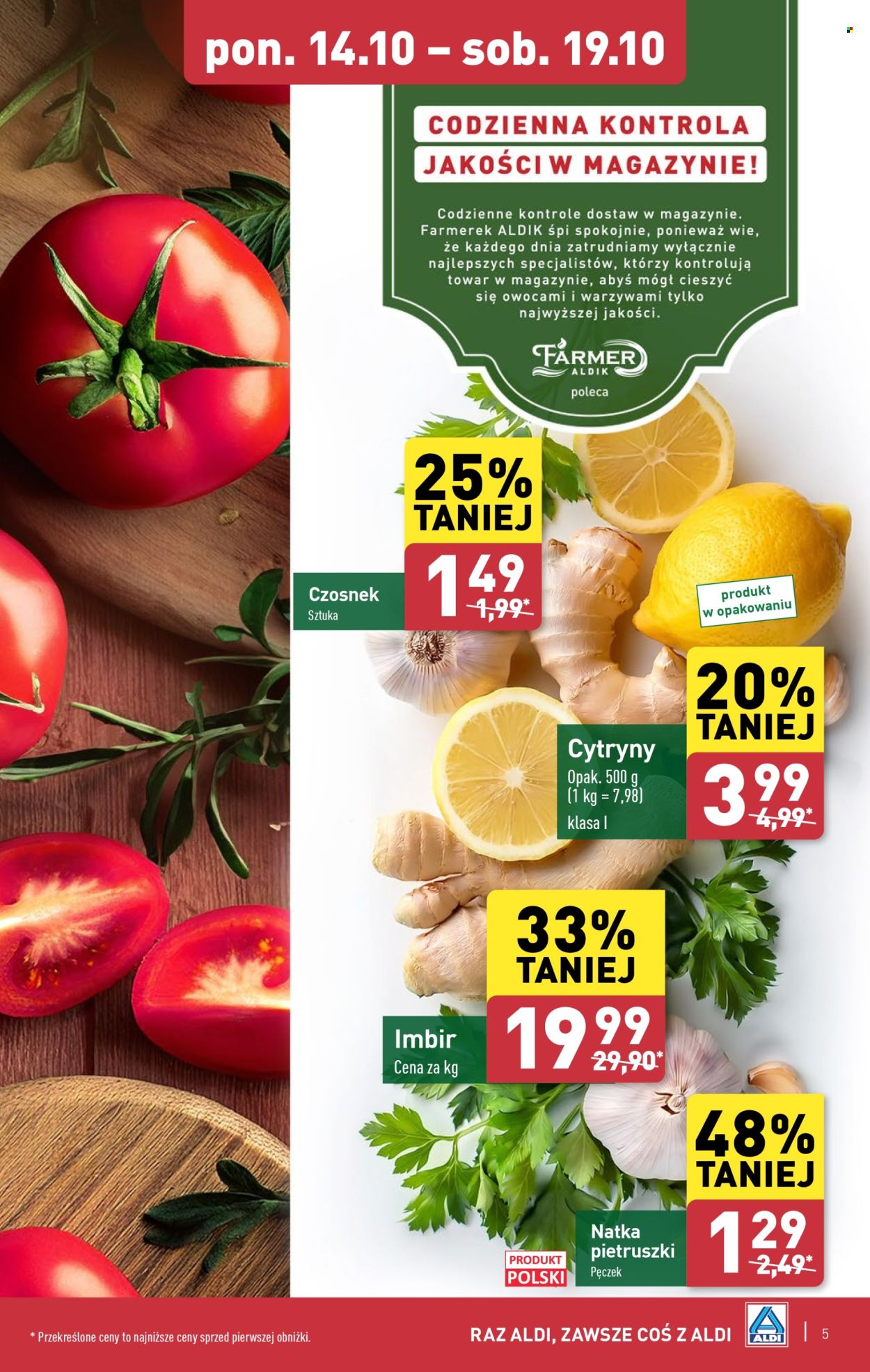 Gazetka ALDI - 14.10.2024 - 19.10.2024. Strona 5