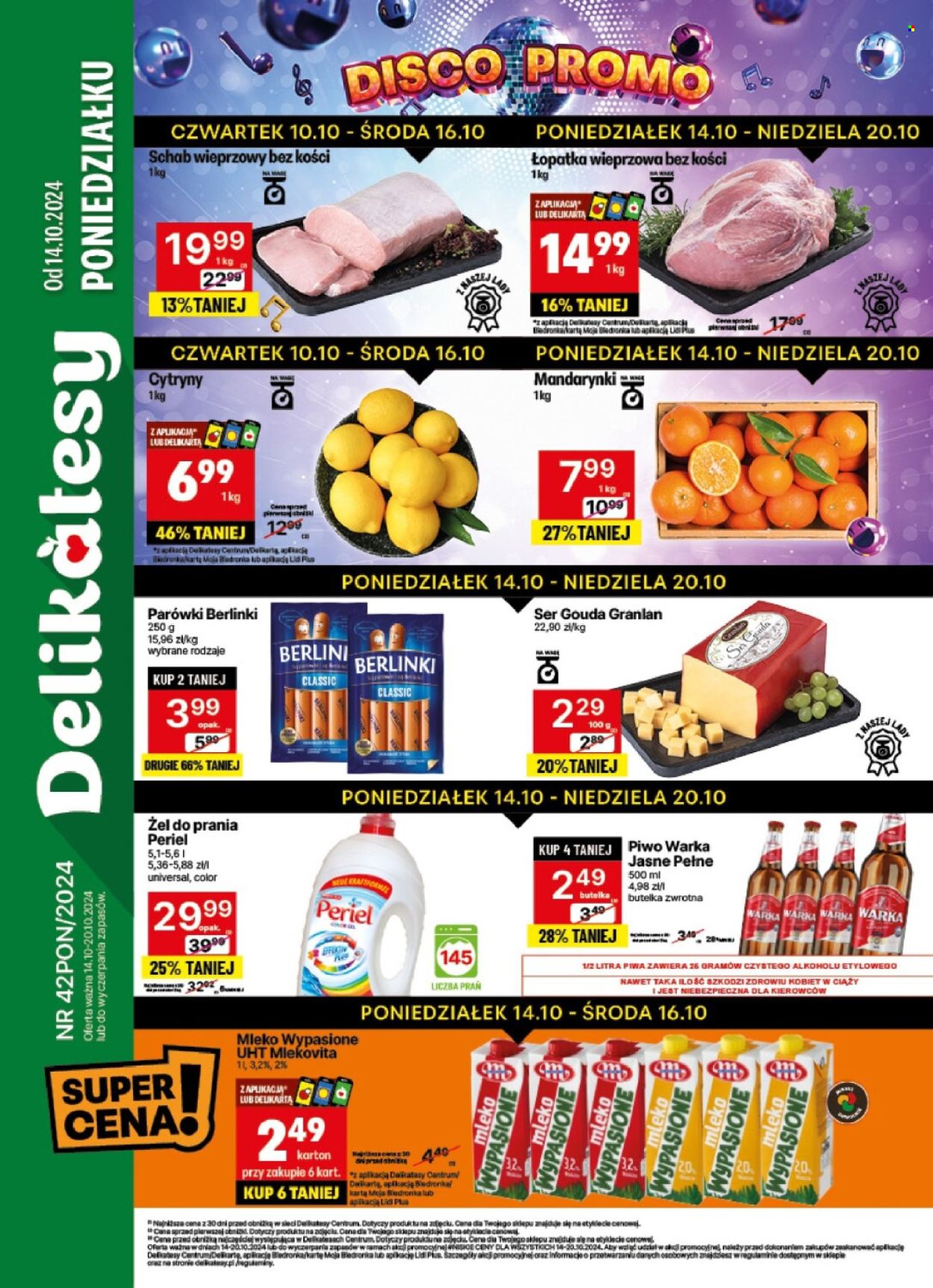 Gazetka Delikatesy Centrum - 14.10.2024 - 20.10.2024. Strona 1