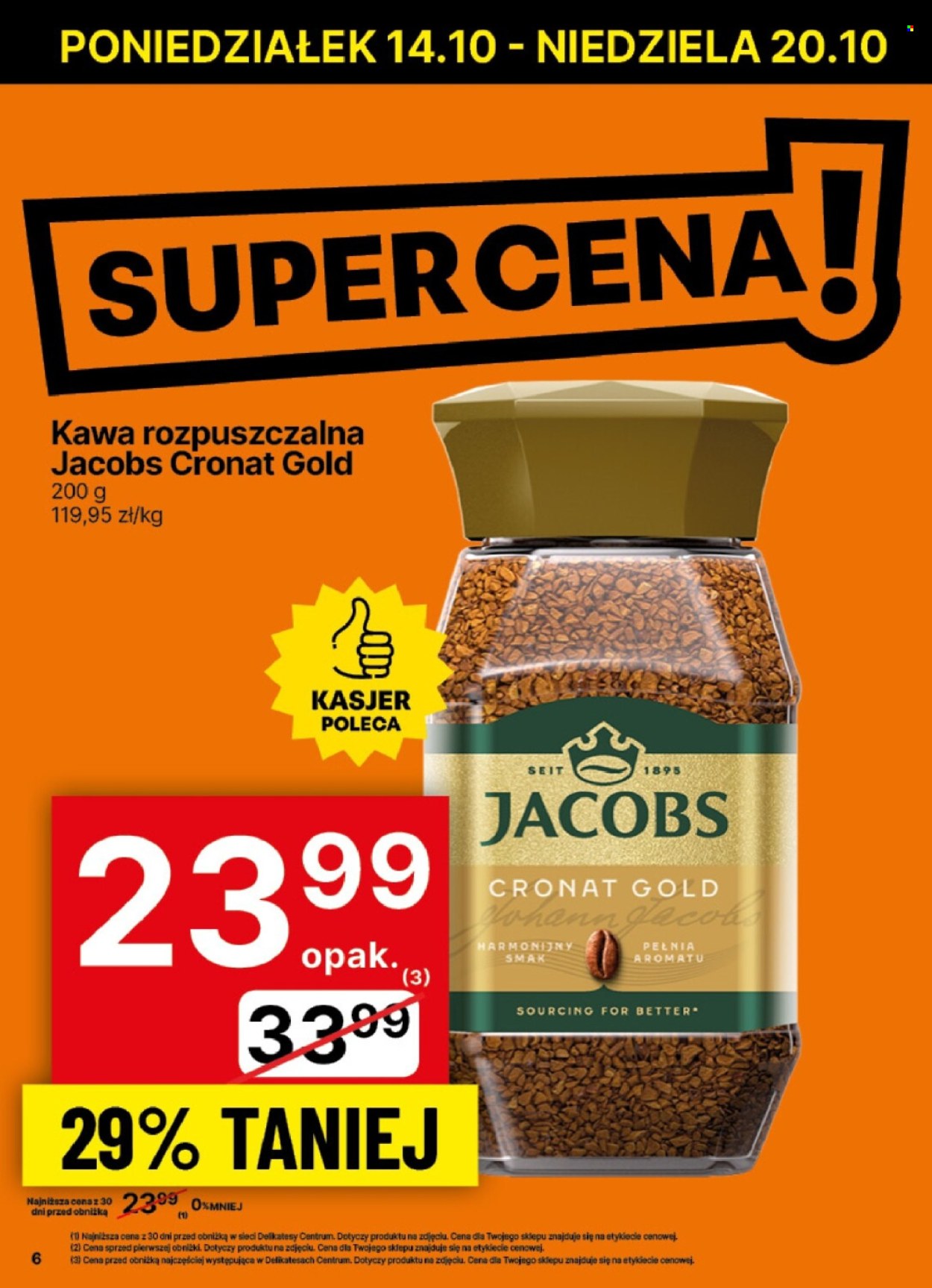 Gazetka Delikatesy Centrum - 14.10.2024 - 20.10.2024. Strona 6