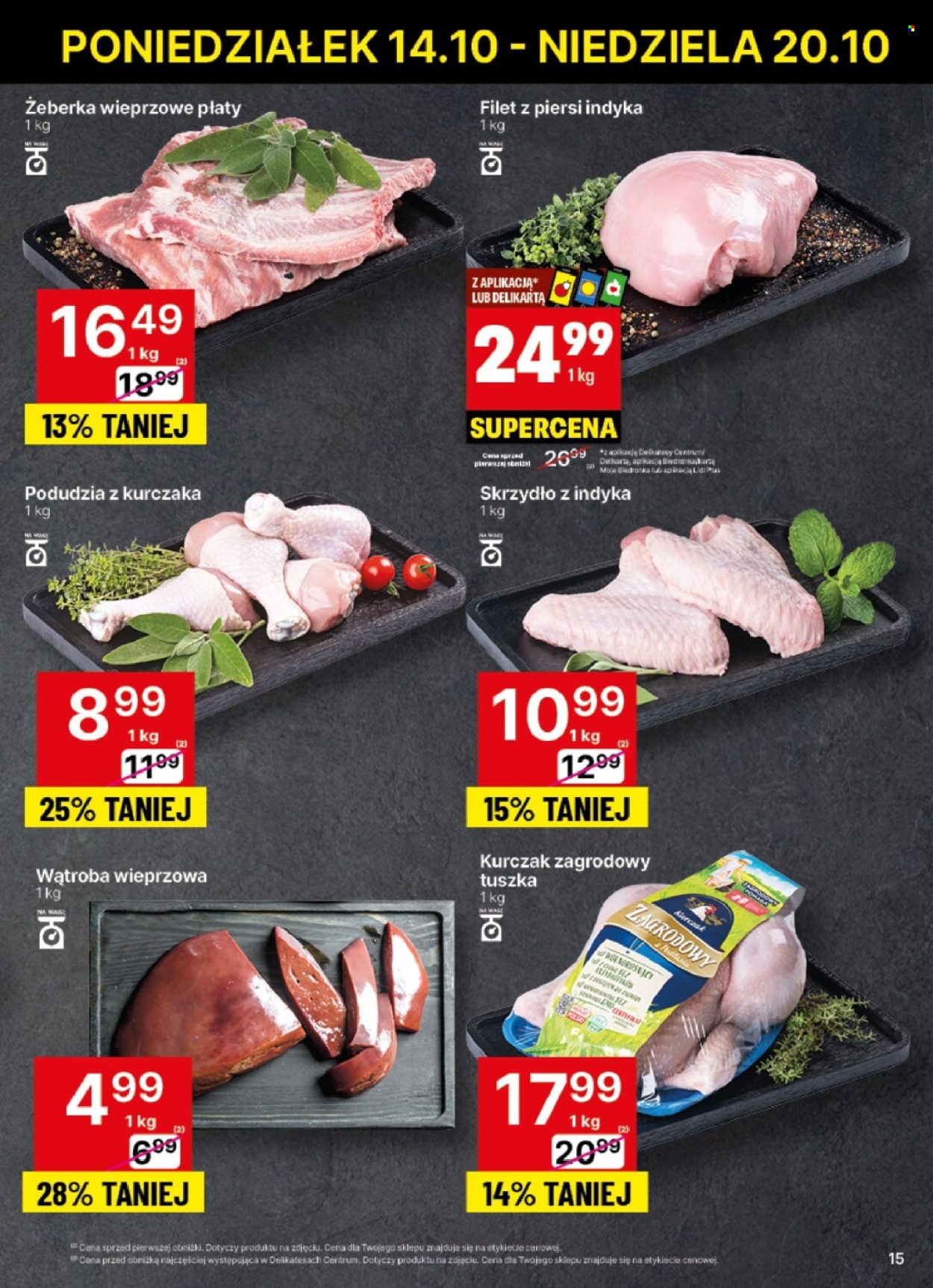 Gazetka Delikatesy Centrum - 14.10.2024 - 20.10.2024. Strona 15