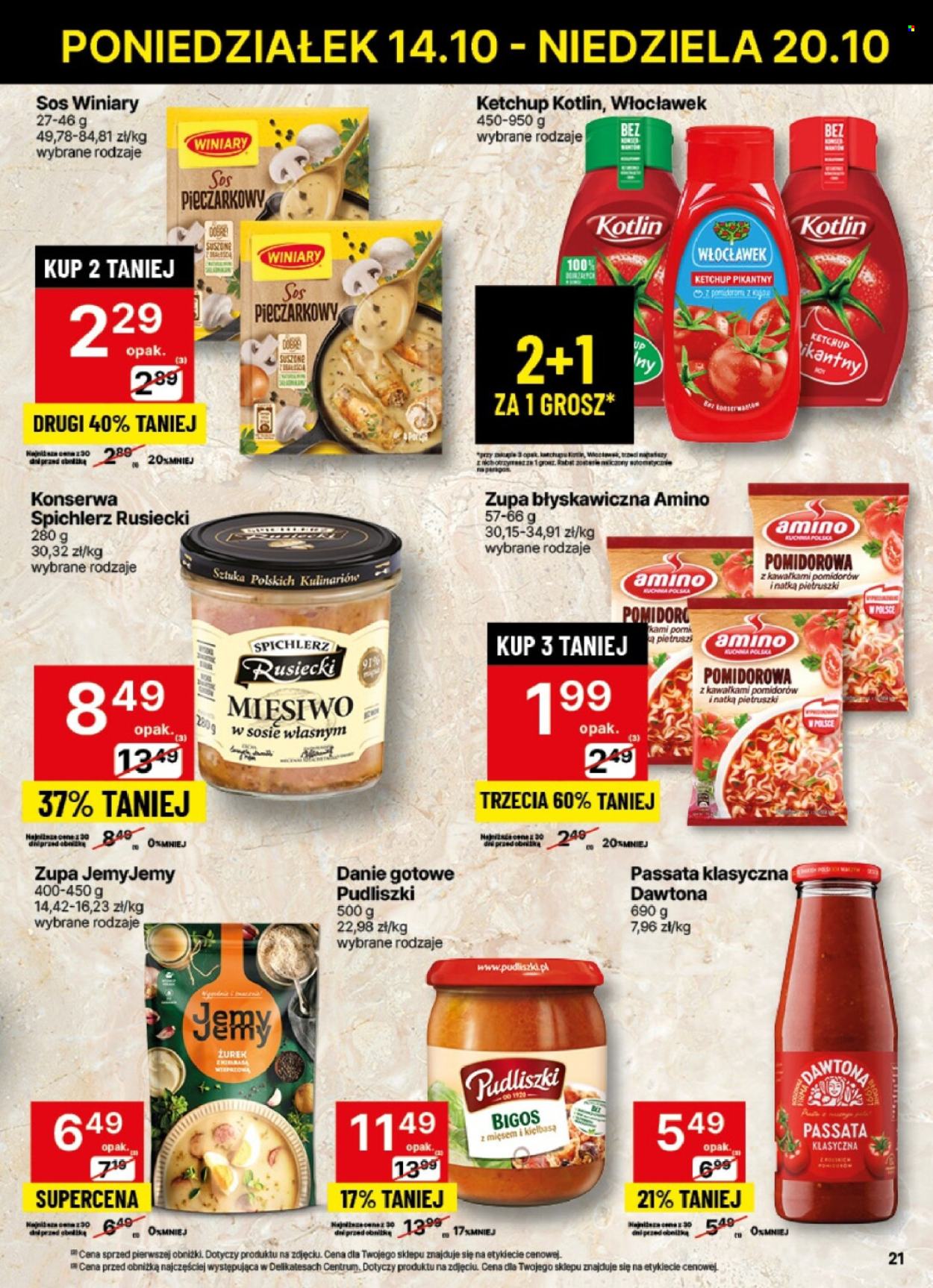 Gazetka Delikatesy Centrum - 14.10.2024 - 20.10.2024. Strona 21