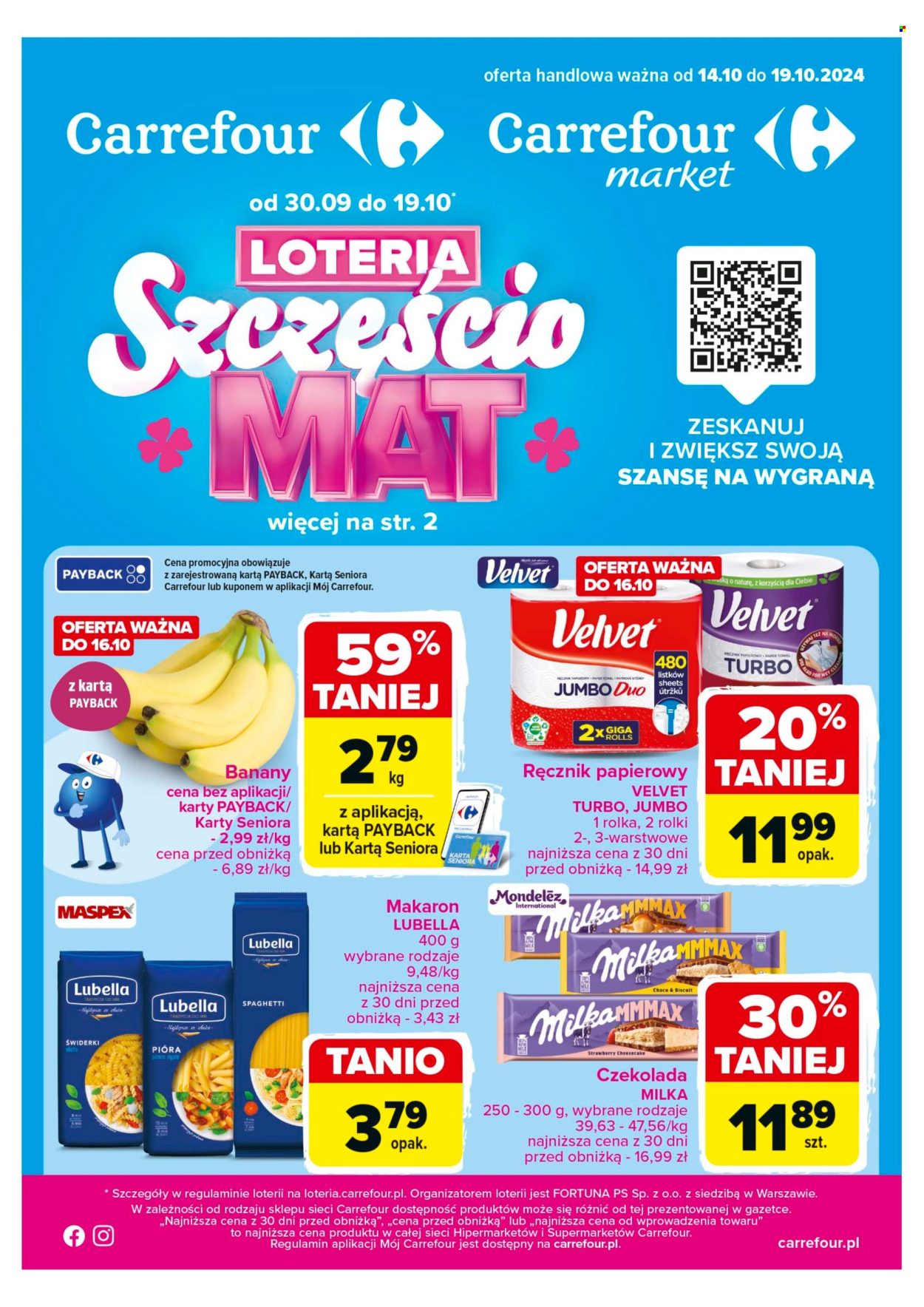 Gazetka Carrefour - 14.10.2024 - 19.10.2024. Strona 1