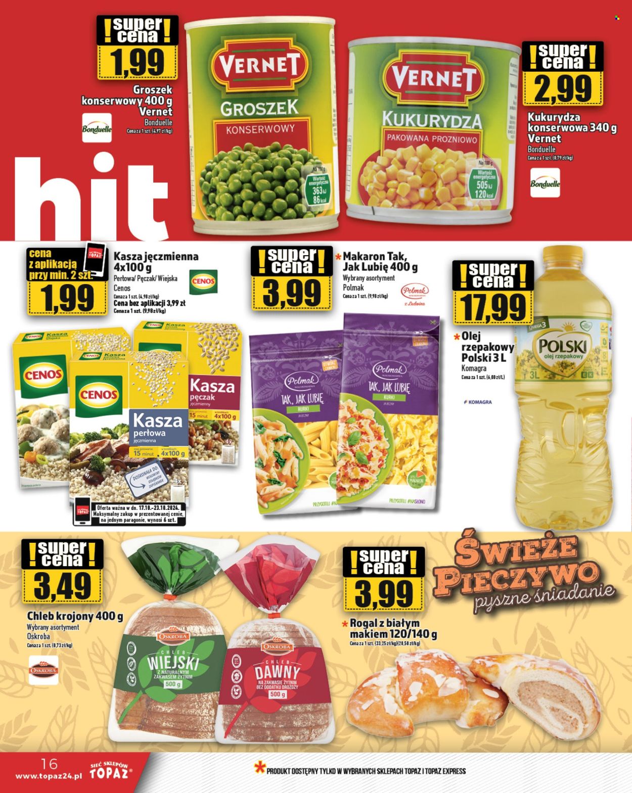 Gazetka Topaz - 17.10.2024 - 23.10.2024. Strona 16