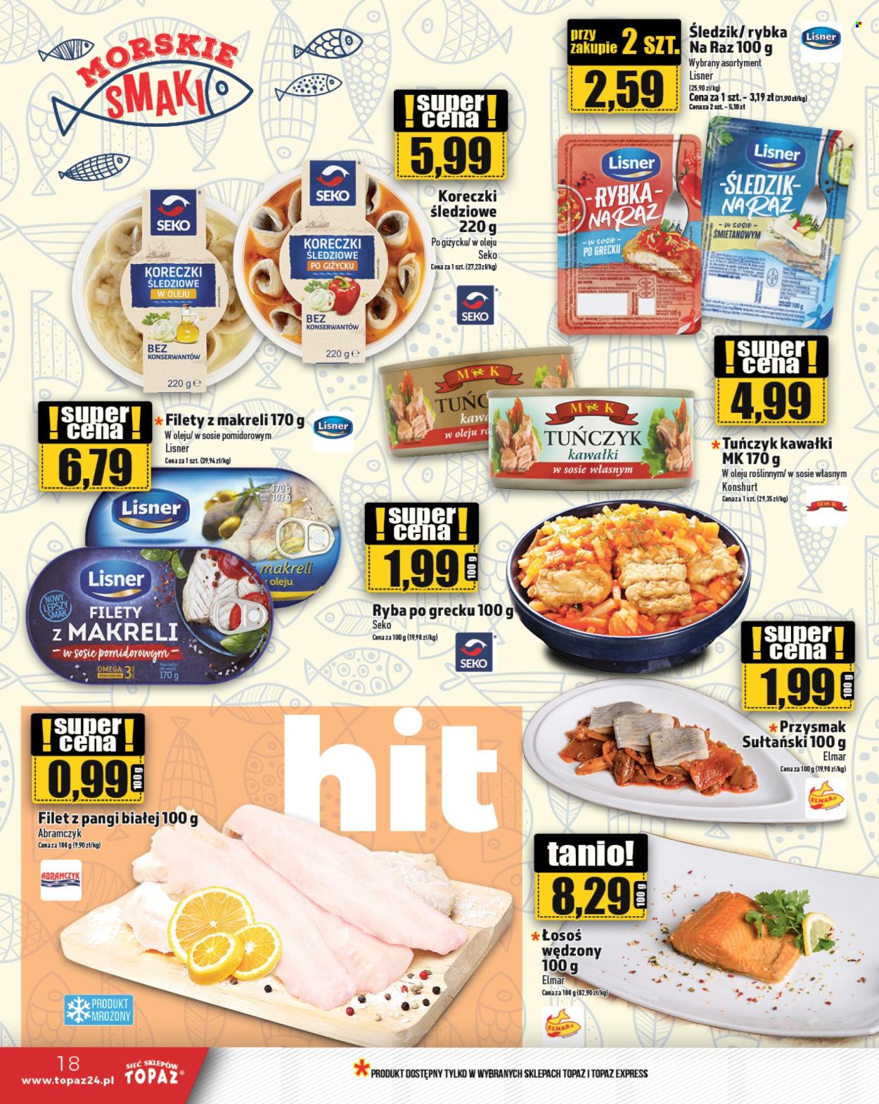 Gazetka Topaz - 17.10.2024 - 23.10.2024. Strona 18