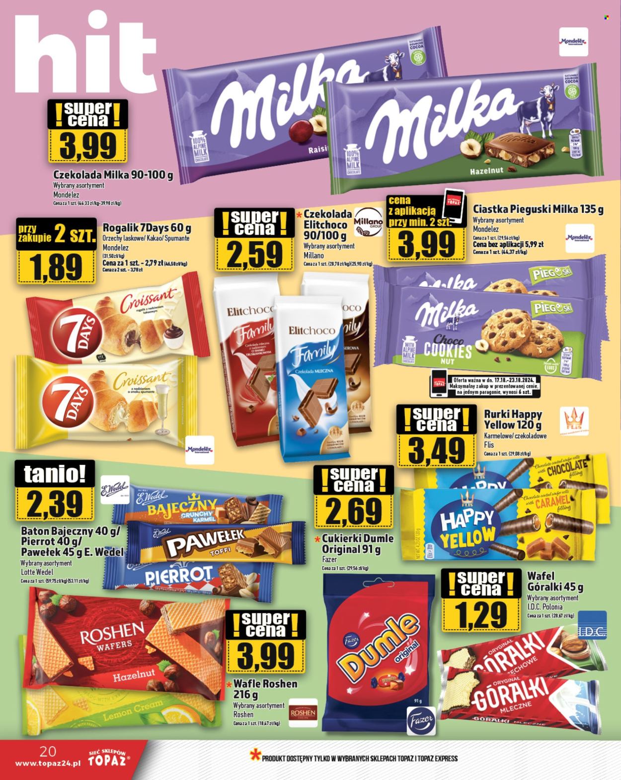 Gazetka Topaz - 17.10.2024 - 23.10.2024. Strona 20