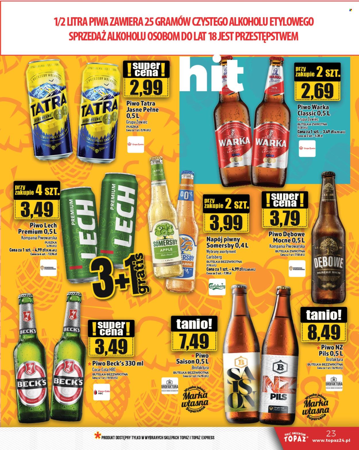 Gazetka Topaz - 17.10.2024 - 23.10.2024. Strona 23