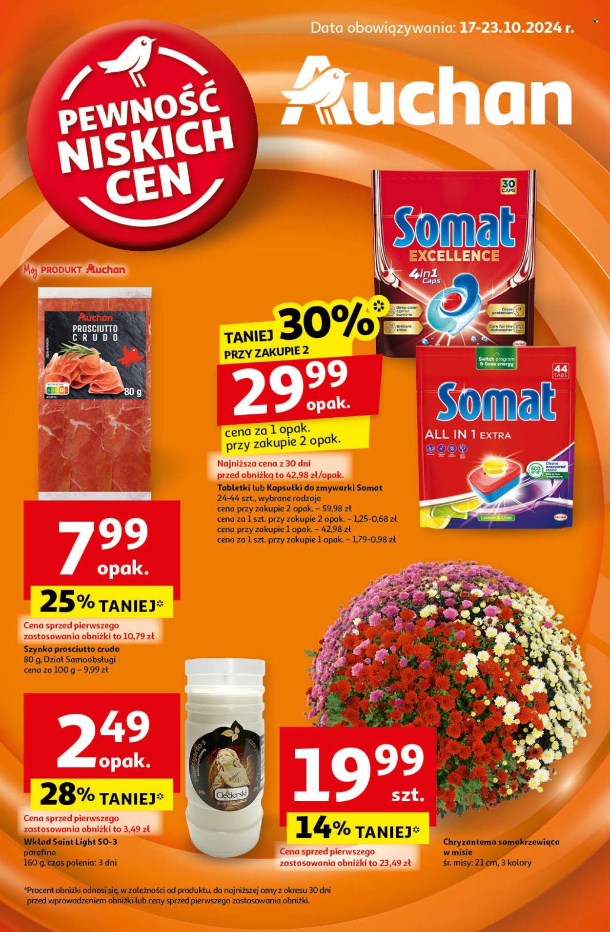 Gazetka Auchan - 17.10.2024 - 23.10.2024. Strona 1