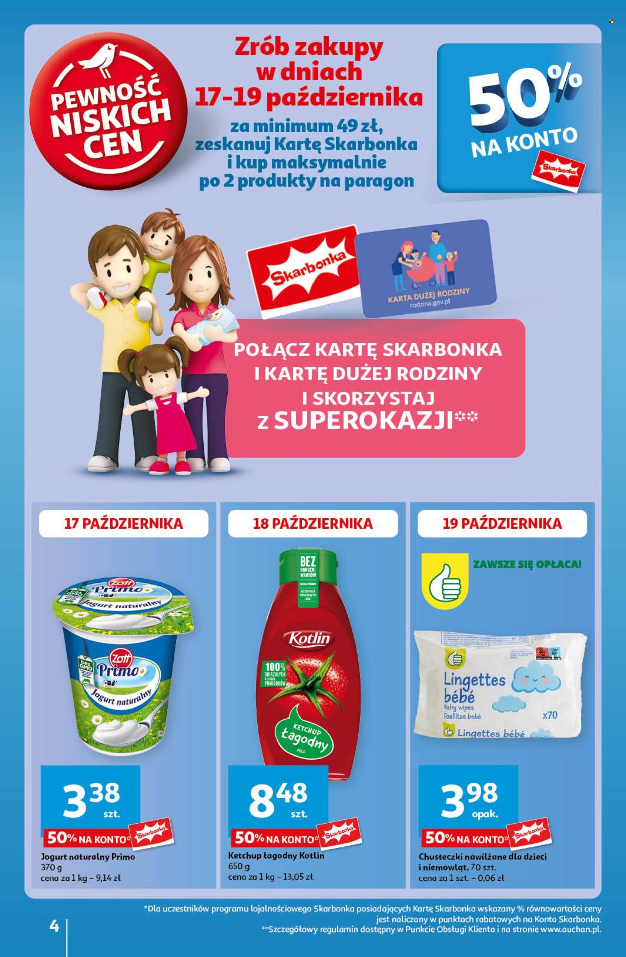 Gazetka Auchan - 17.10.2024 - 23.10.2024. Strona 4