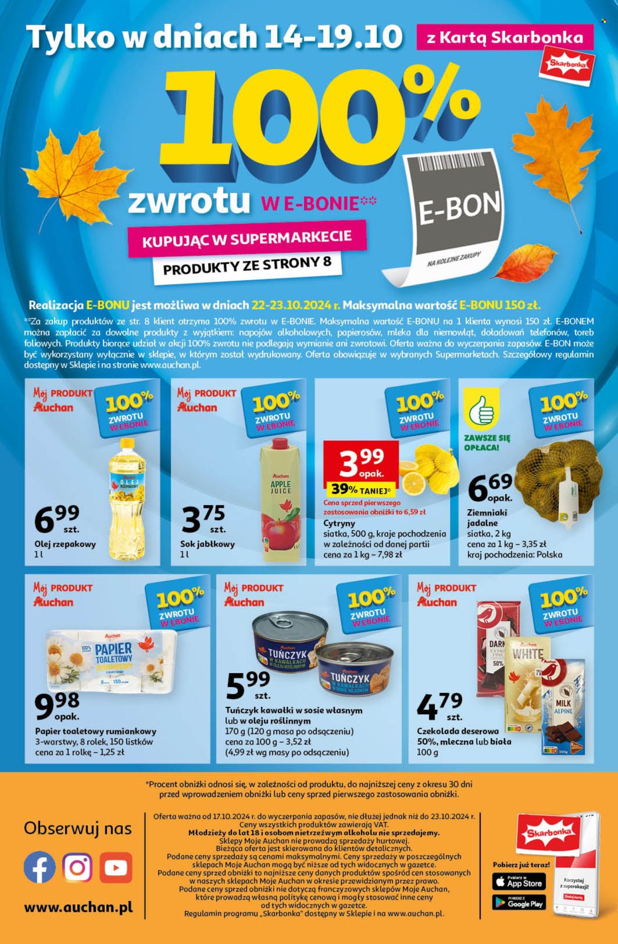 Gazetka Auchan - 17.10.2024 - 23.10.2024. Strona 10