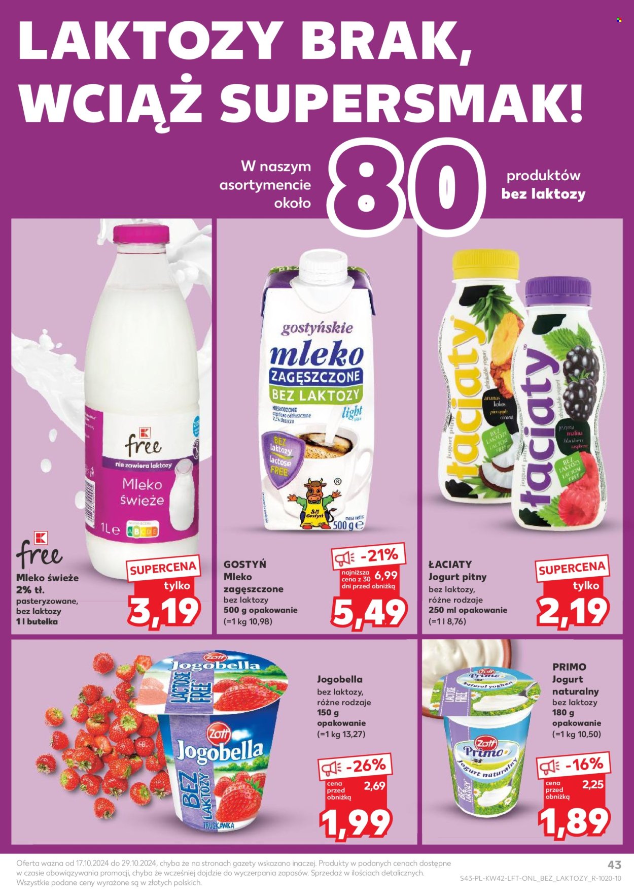 Gazetka Kaufland - 17.10.2024 - 23.10.2024. Strona 43