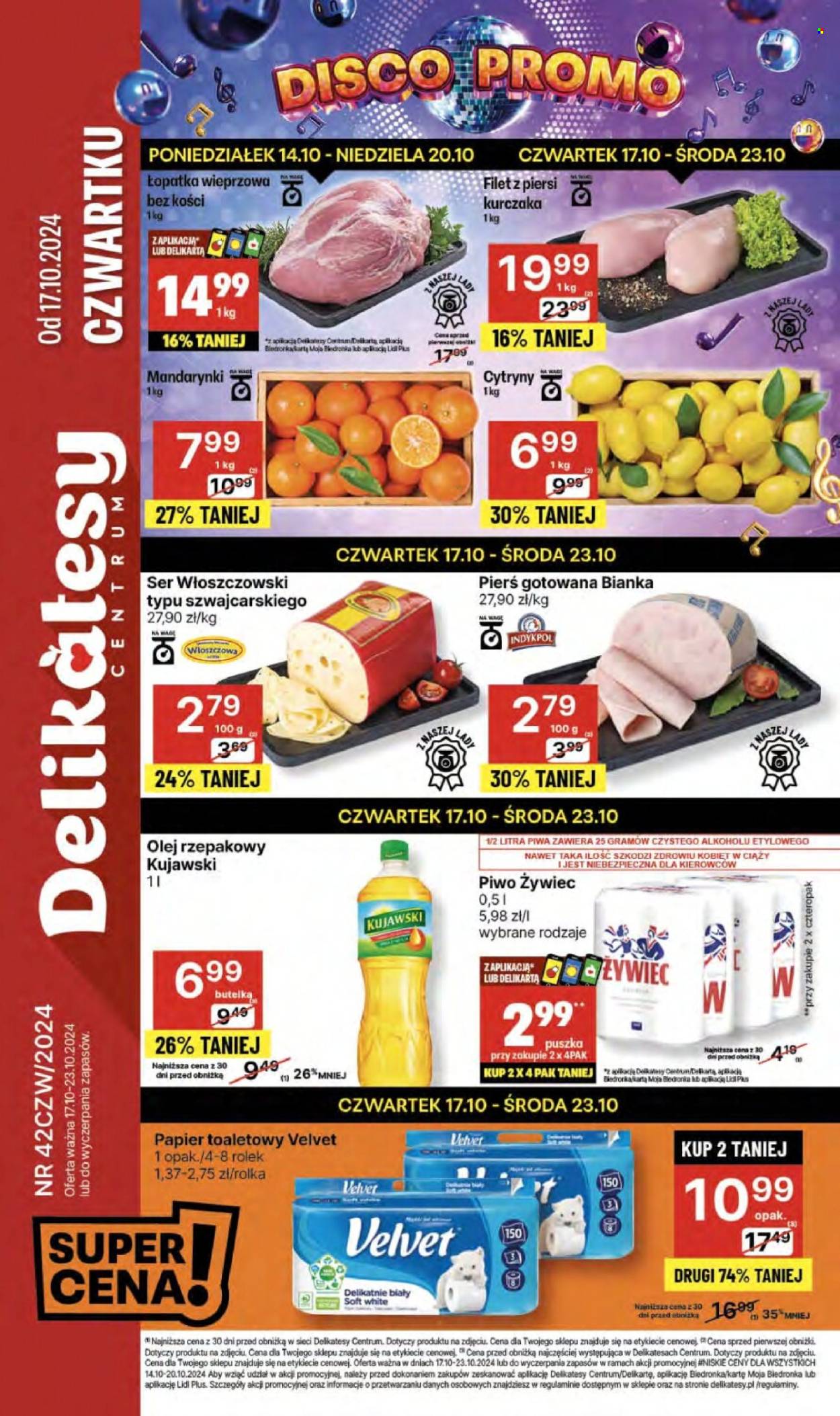 Gazetka Delikatesy Centrum - 17.10.2024 - 23.10.2024. Strona 1