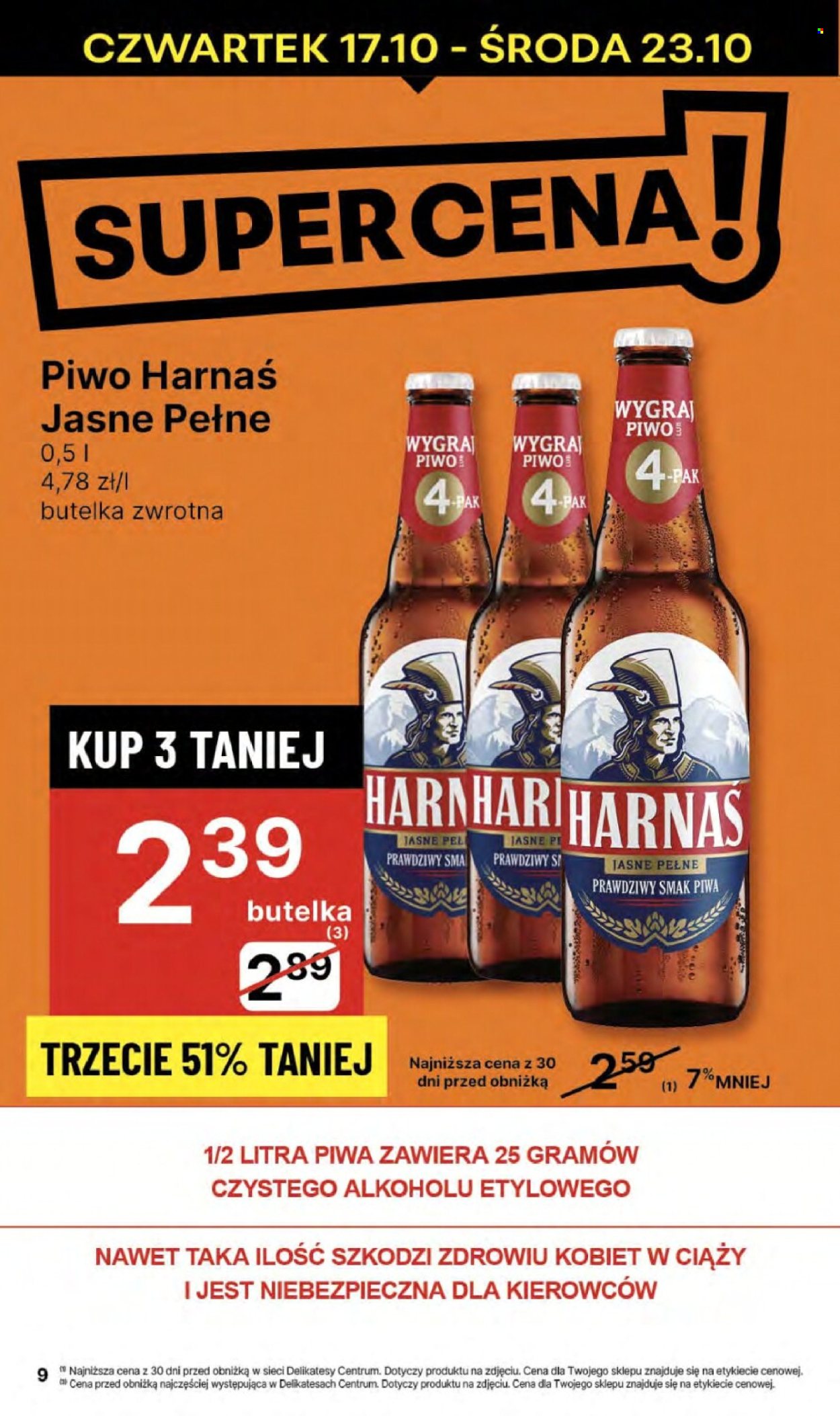 Gazetka Delikatesy Centrum - 17.10.2024 - 23.10.2024. Strona 9