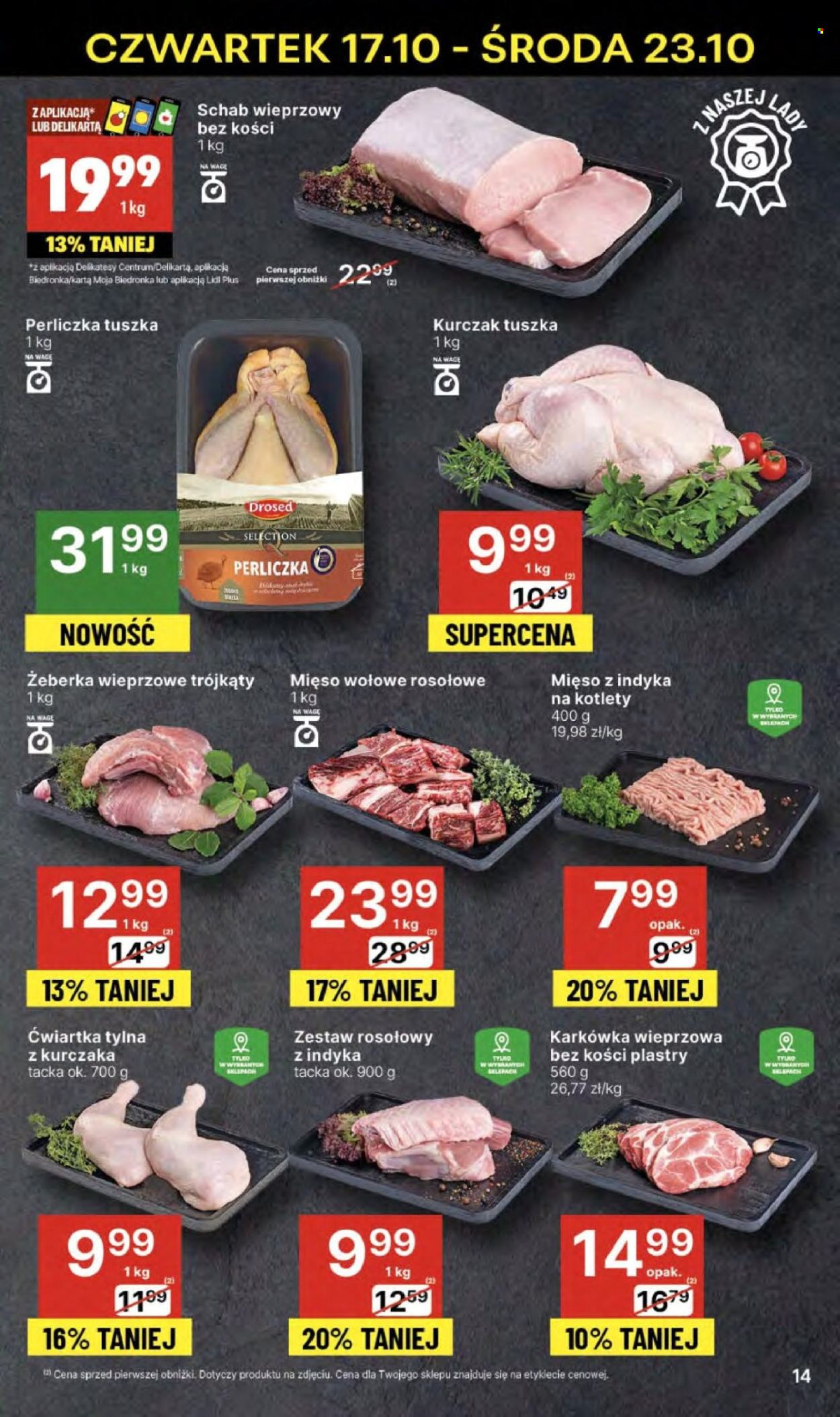 Gazetka Delikatesy Centrum - 17.10.2024 - 23.10.2024. Strona 14