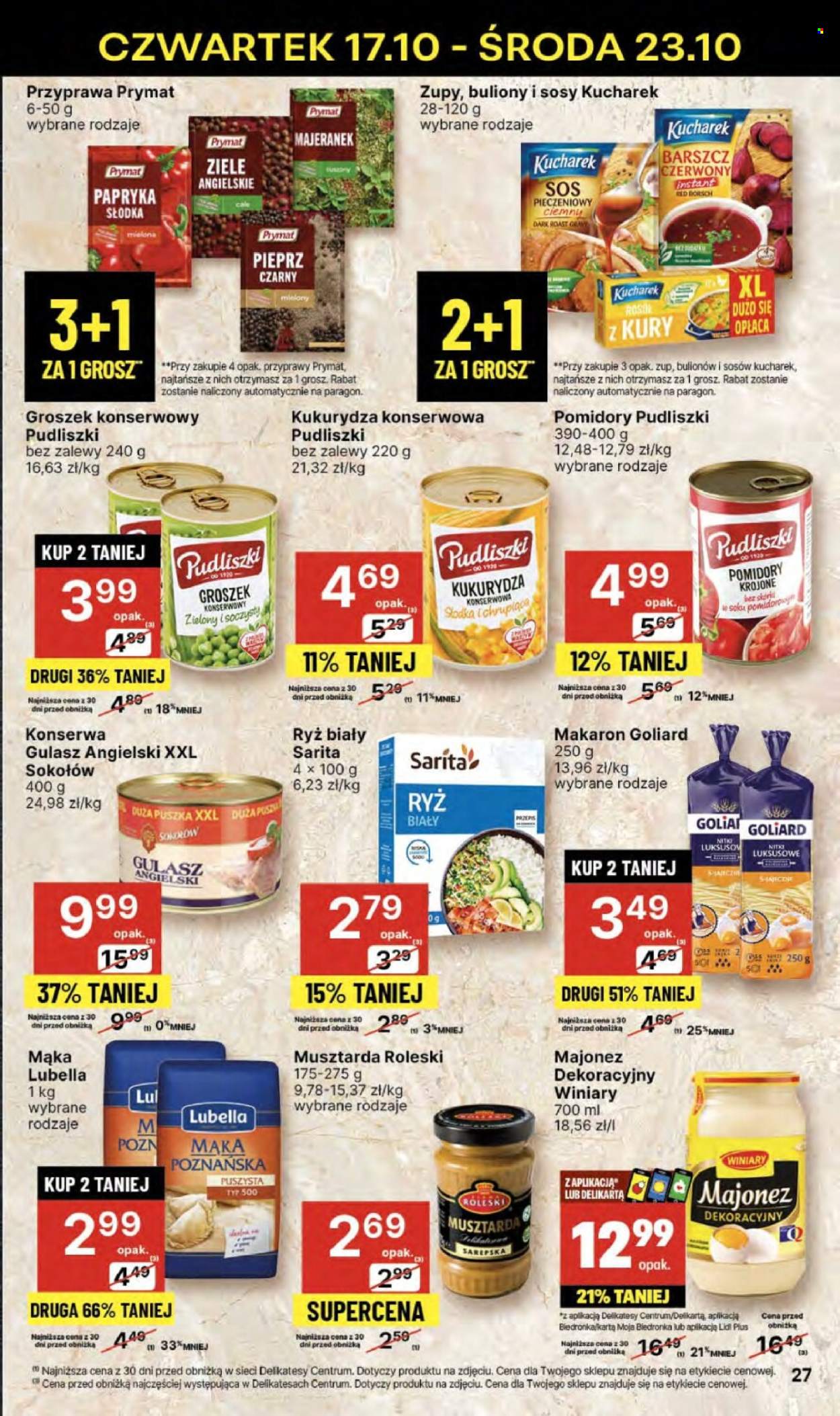 Gazetka Delikatesy Centrum - 17.10.2024 - 23.10.2024. Strona 27