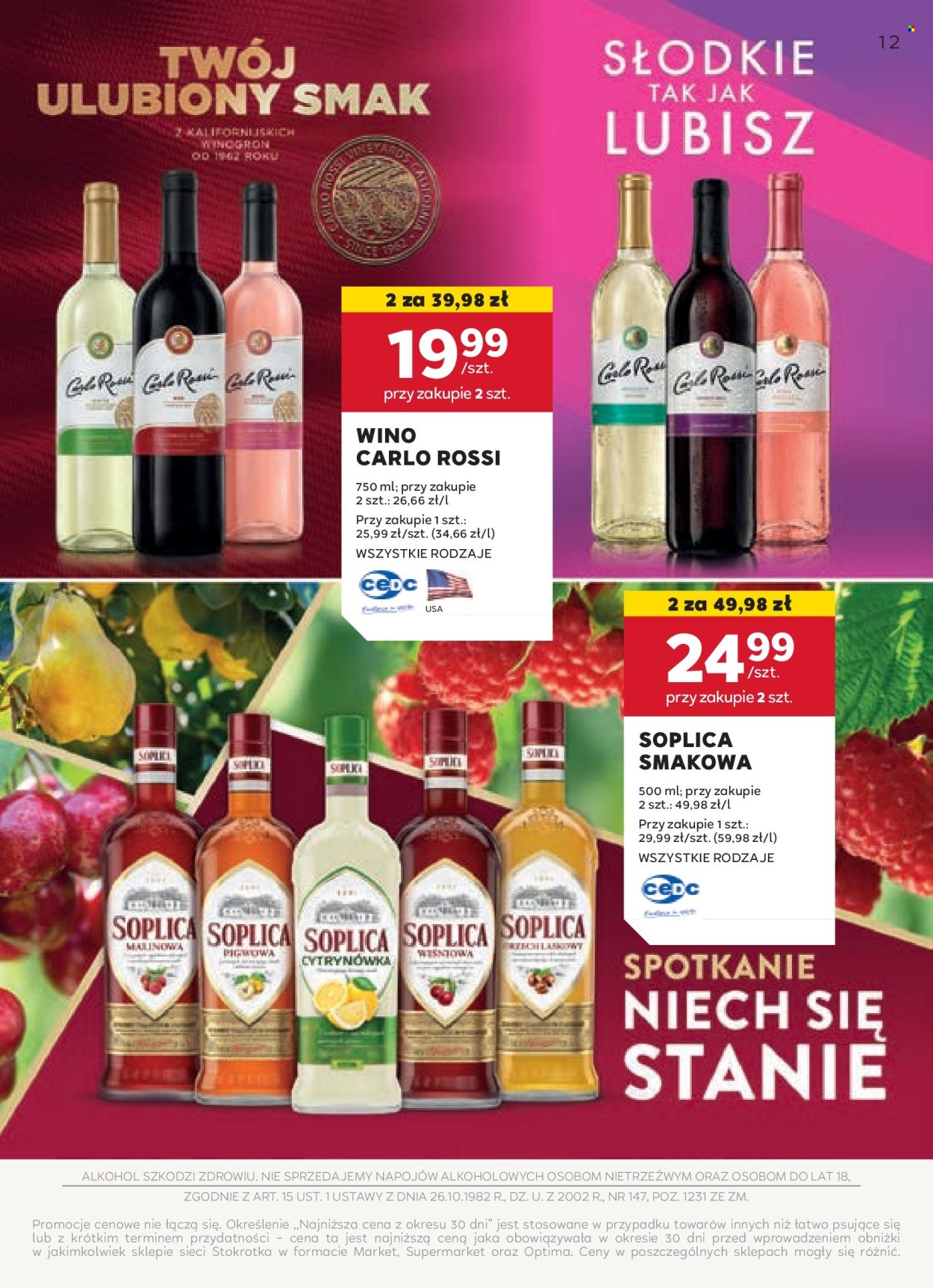 Gazetka Stokrotka Supermarket - 10.10.2024 - 6.11.2024. Strona 12