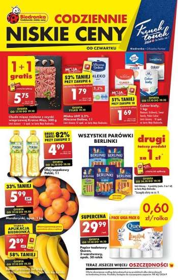 Gazetka Biedronka - 17.10.2024 - 23.10.2024.