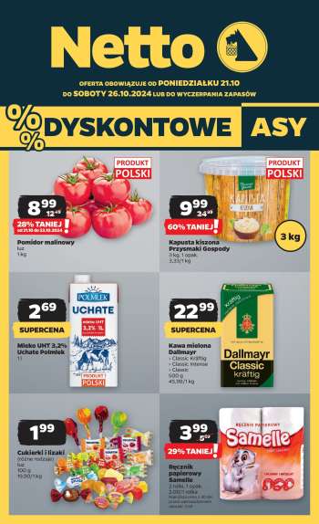 Gazetka Netto - 21.10.2024 - 26.10.2024.