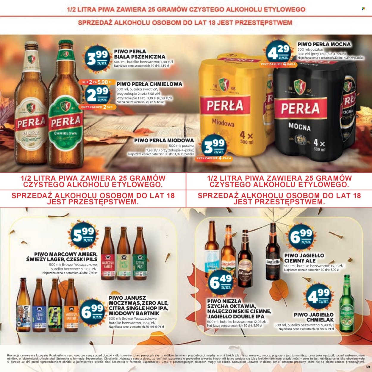 Gazetka Stokrotka Supermarket - 17.10.2024 - 29.10.2024. Strona 39