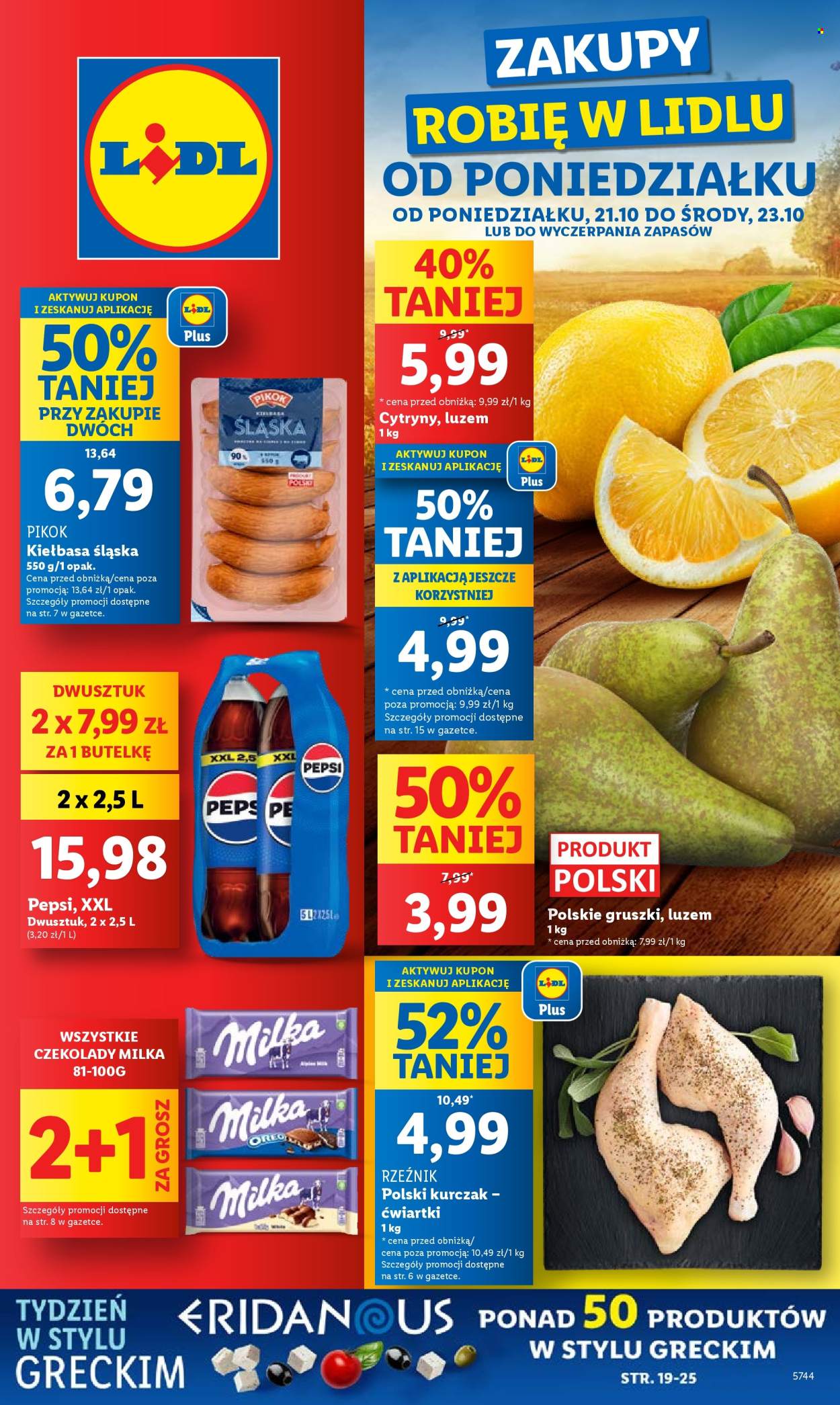Gazetka Lidl - 21.10.2024 - 23.10.2024. Strona 1