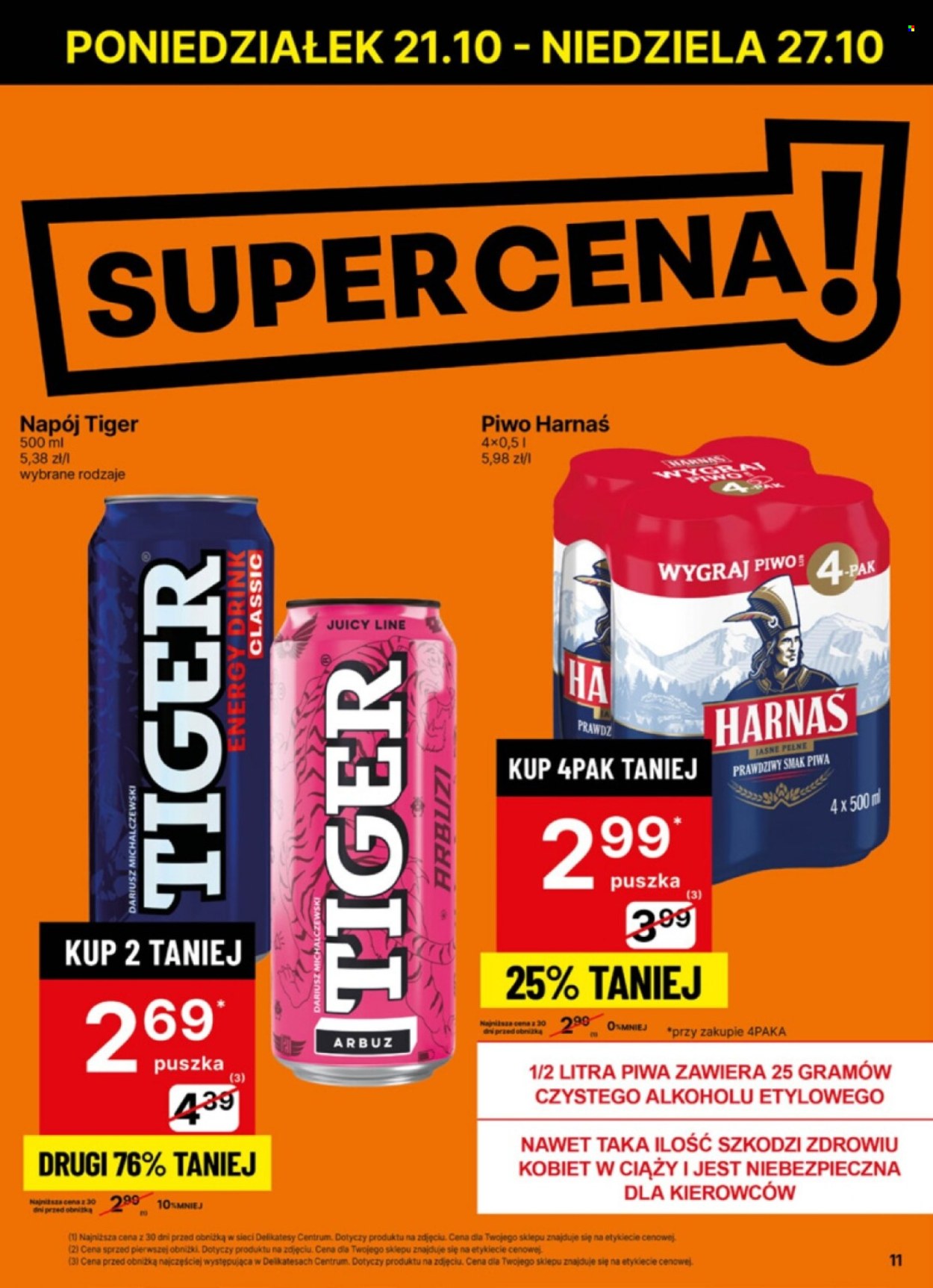 Gazetka Delikatesy Centrum - 21.10.2024 - 27.10.2024. Strona 11