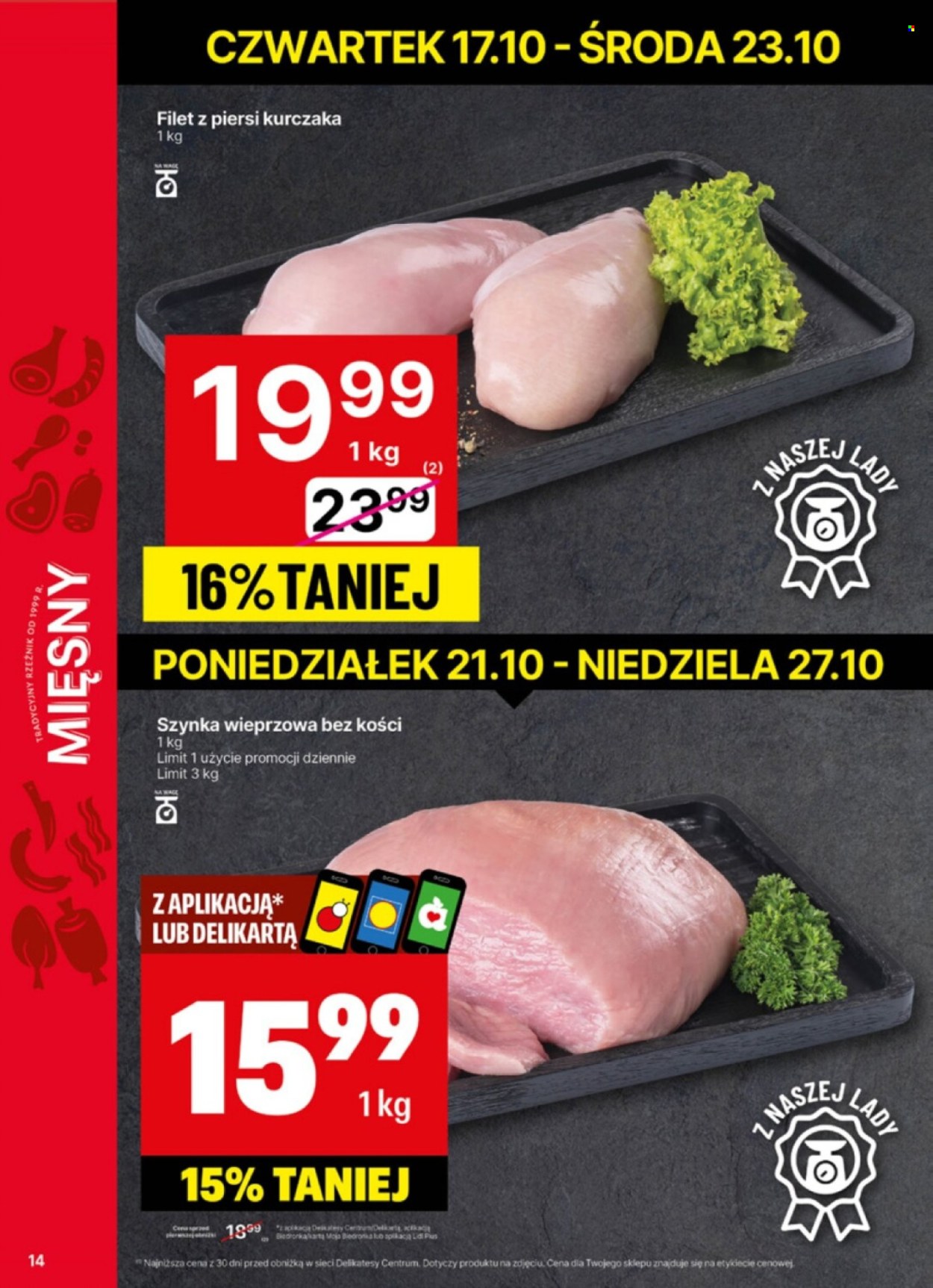 Gazetka Delikatesy Centrum - 21.10.2024 - 27.10.2024. Strona 14