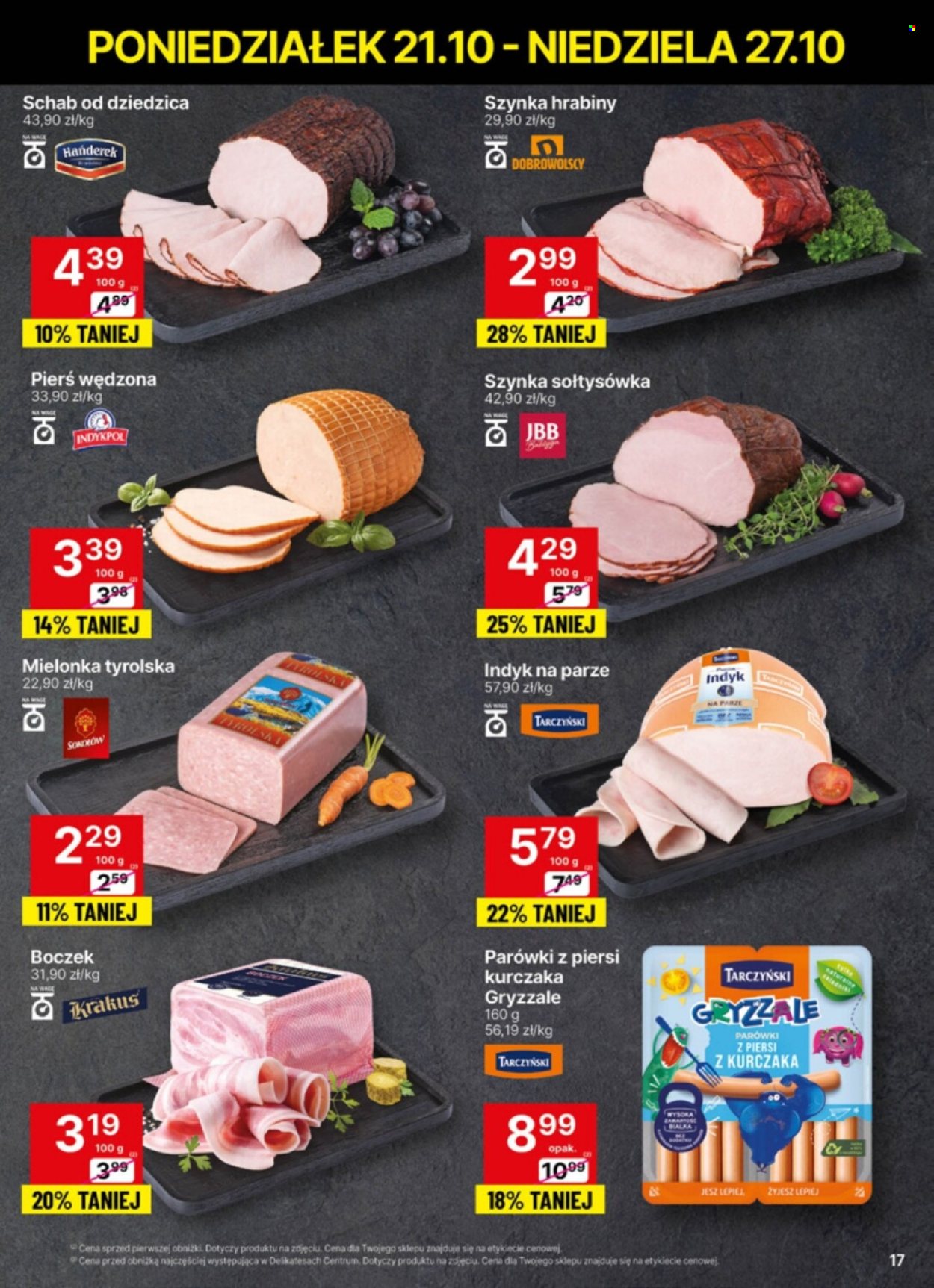 Gazetka Delikatesy Centrum - 21.10.2024 - 27.10.2024. Strona 17