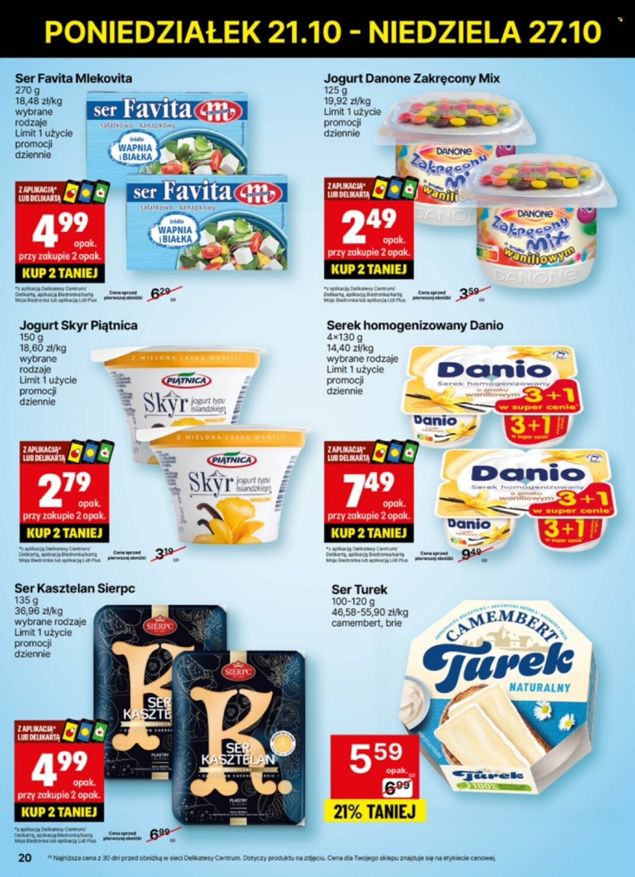 Gazetka Delikatesy Centrum - 21.10.2024 - 27.10.2024. Strona 20
