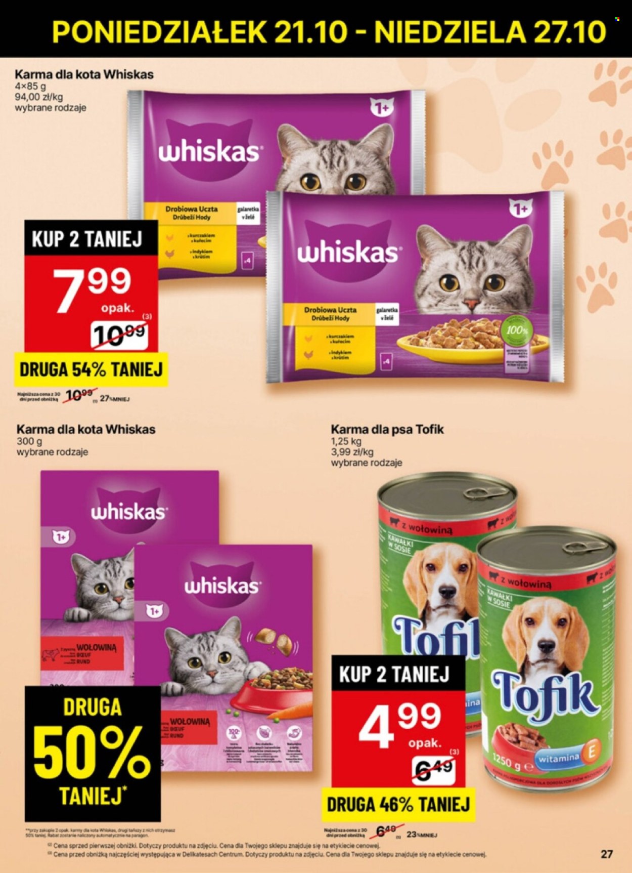 Gazetka Delikatesy Centrum - 21.10.2024 - 27.10.2024. Strona 27