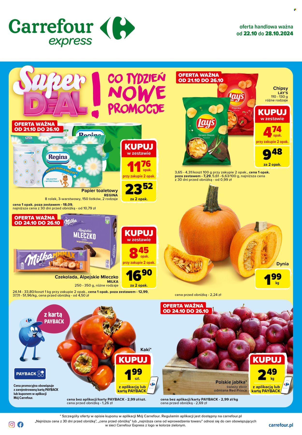 Leták Carrefour - 22.10.2024 - 28.10.2024. Strana 1